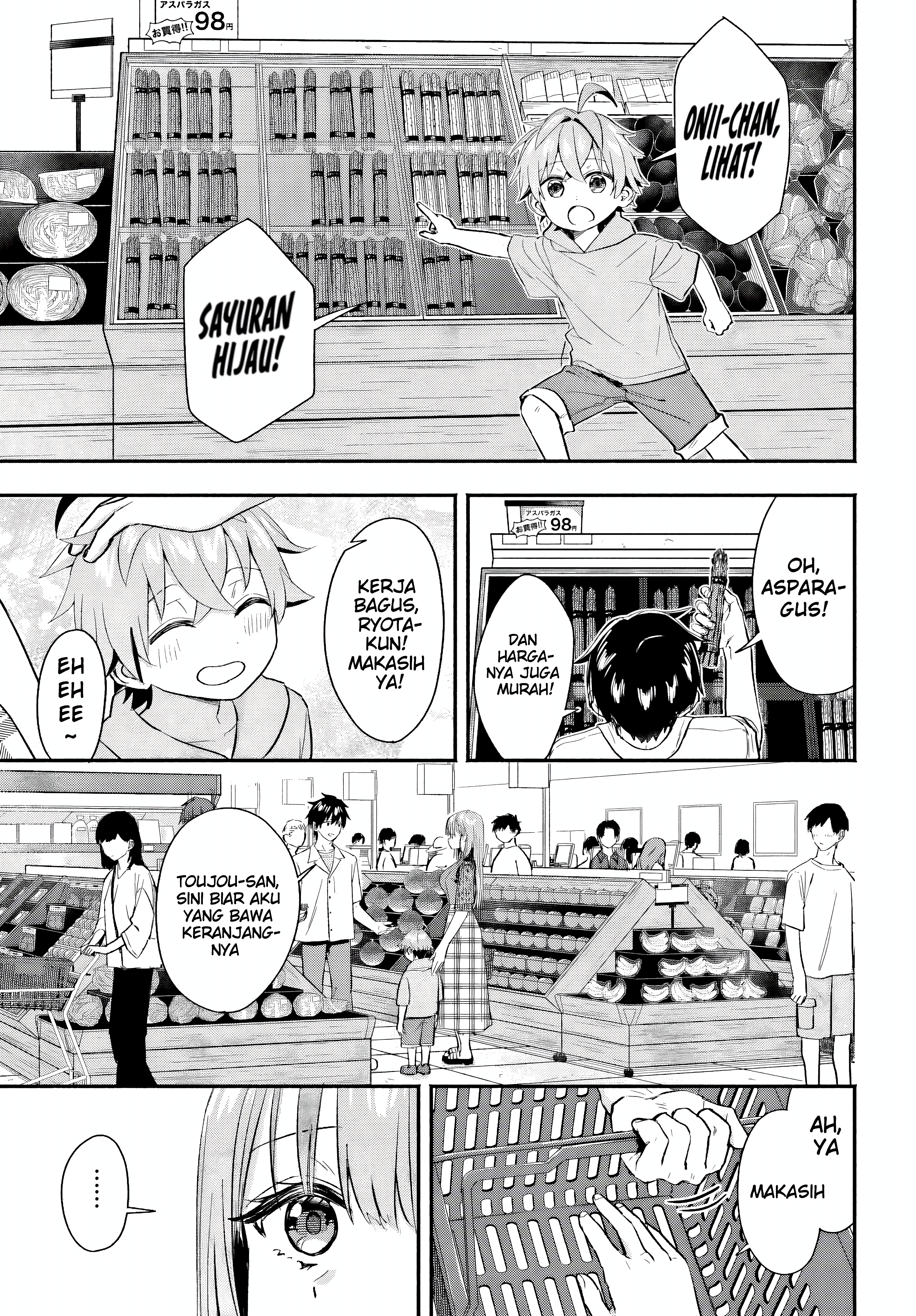 Kaji Daikou no Arbeit wo Hajimetara Gakuen Ichi no Bishoujo no Kazoku ni Kiniirarechaimashita. Chapter 5 - halaman 7