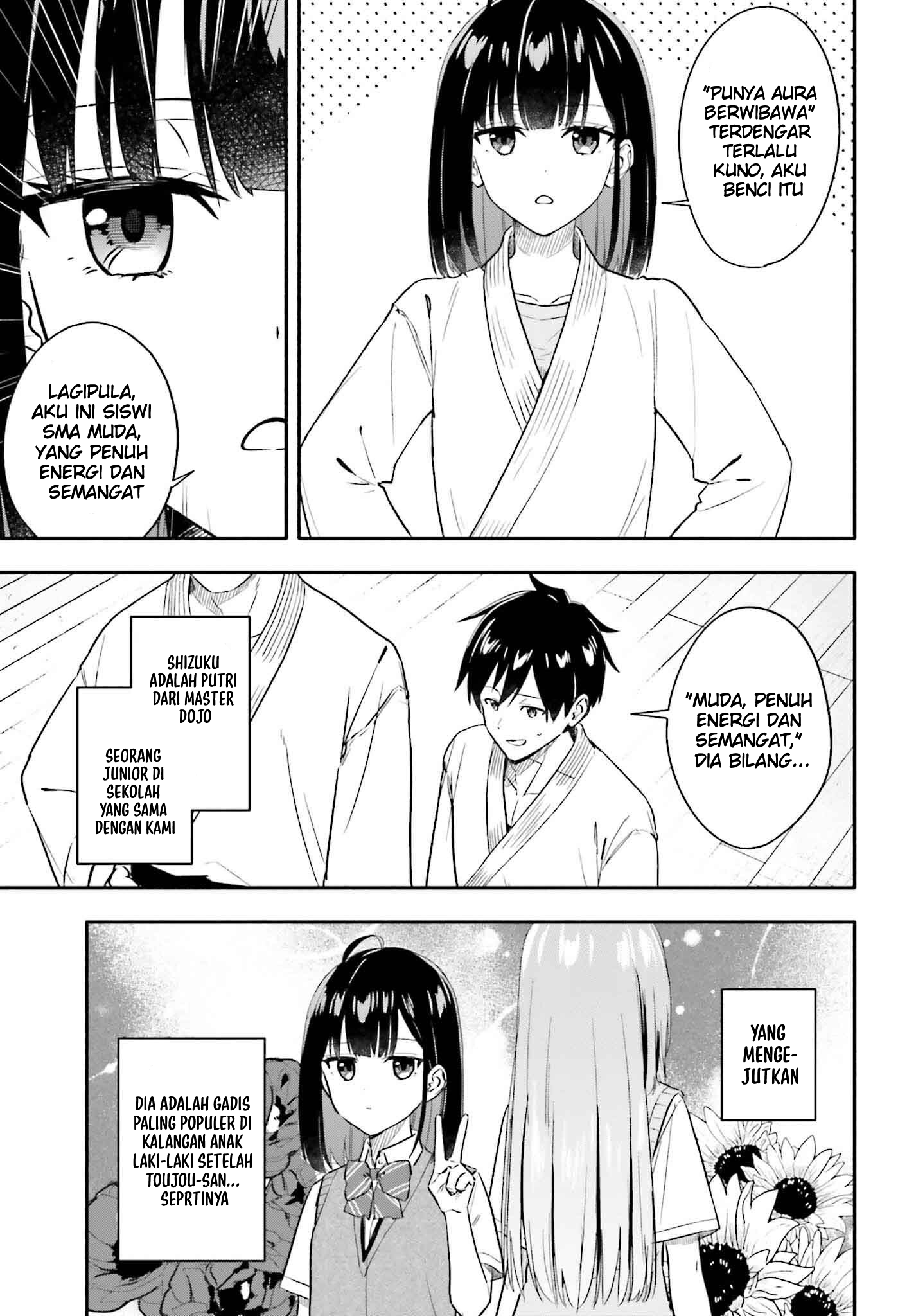 Kaji Daikou no Arbeit wo Hajimetara Gakuen Ichi no Bishoujo no Kazoku ni Kiniirarechaimashita. Chapter 6 - halaman 14