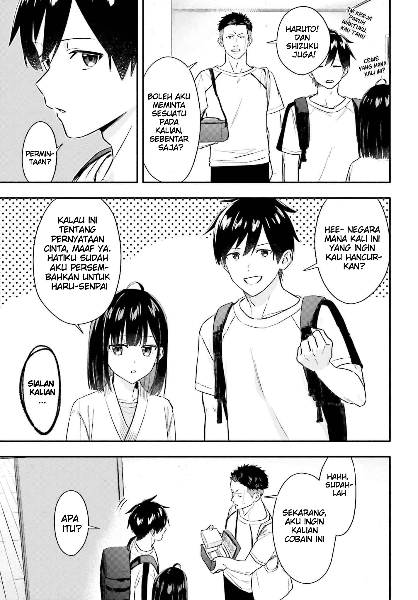 Kaji Daikou no Arbeit wo Hajimetara Gakuen Ichi no Bishoujo no Kazoku ni Kiniirarechaimashita. Chapter 6 - halaman 18