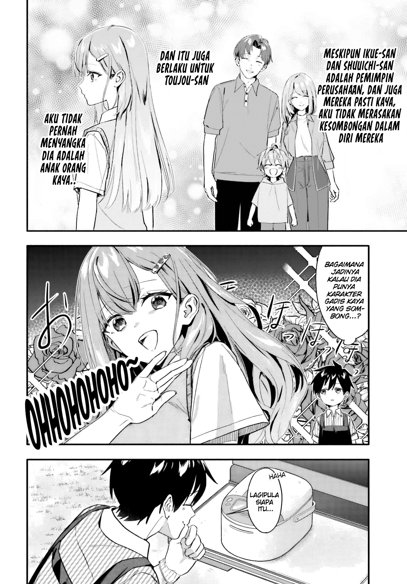 Kaji Daikou no Arbeit wo Hajimetara Gakuen Ichi no Bishoujo no Kazoku ni Kiniirarechaimashita. Chapter 6 - halaman 29