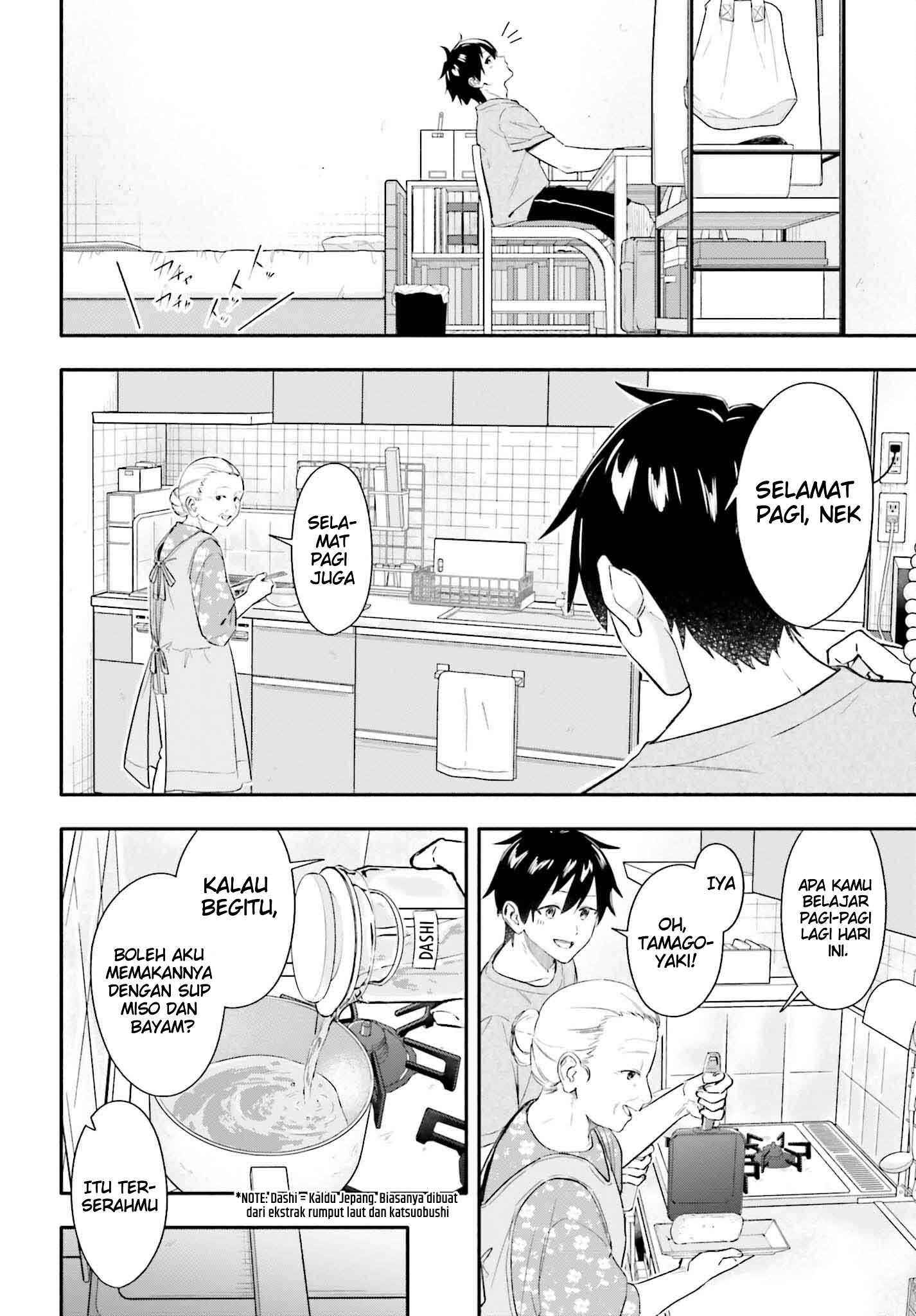 Kaji Daikou no Arbeit wo Hajimetara Gakuen Ichi no Bishoujo no Kazoku ni Kiniirarechaimashita. Chapter 6 - halaman 3
