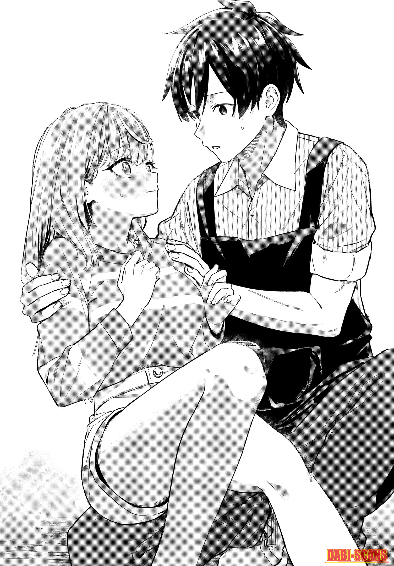 Kaji Daikou no Arbeit wo Hajimetara Gakuen Ichi no Bishoujo no Kazoku ni Kiniirarechaimashita. Chapter 6 - halaman 37