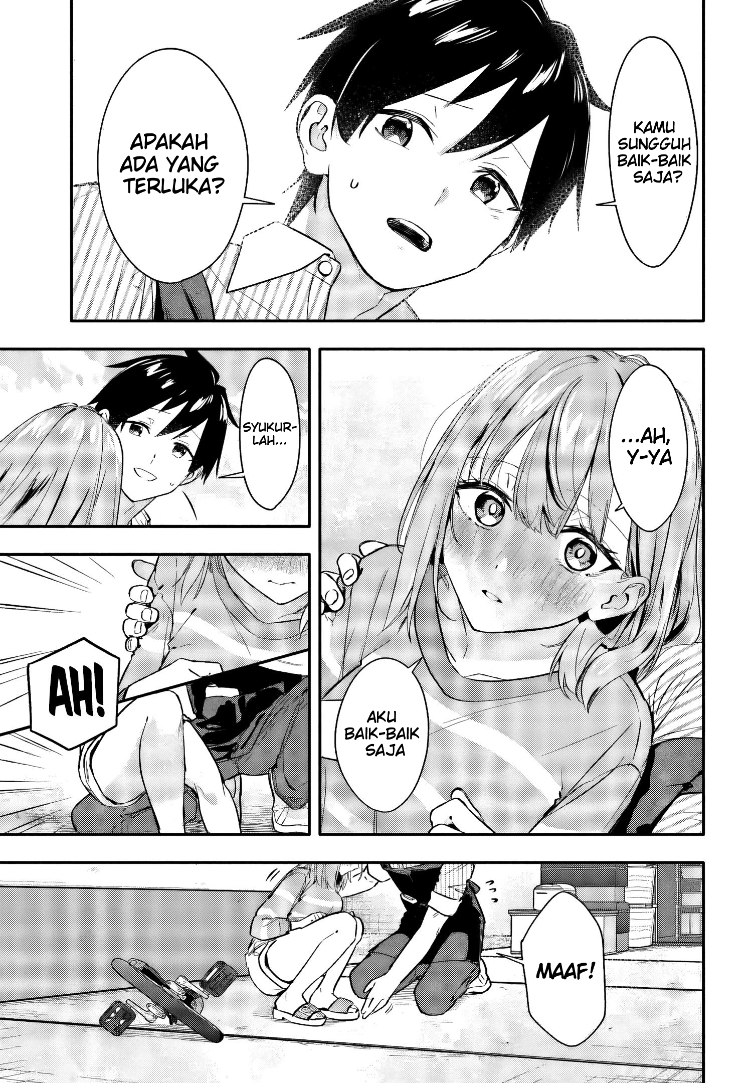 Kaji Daikou no Arbeit wo Hajimetara Gakuen Ichi no Bishoujo no Kazoku ni Kiniirarechaimashita. Chapter 6 - halaman 38
