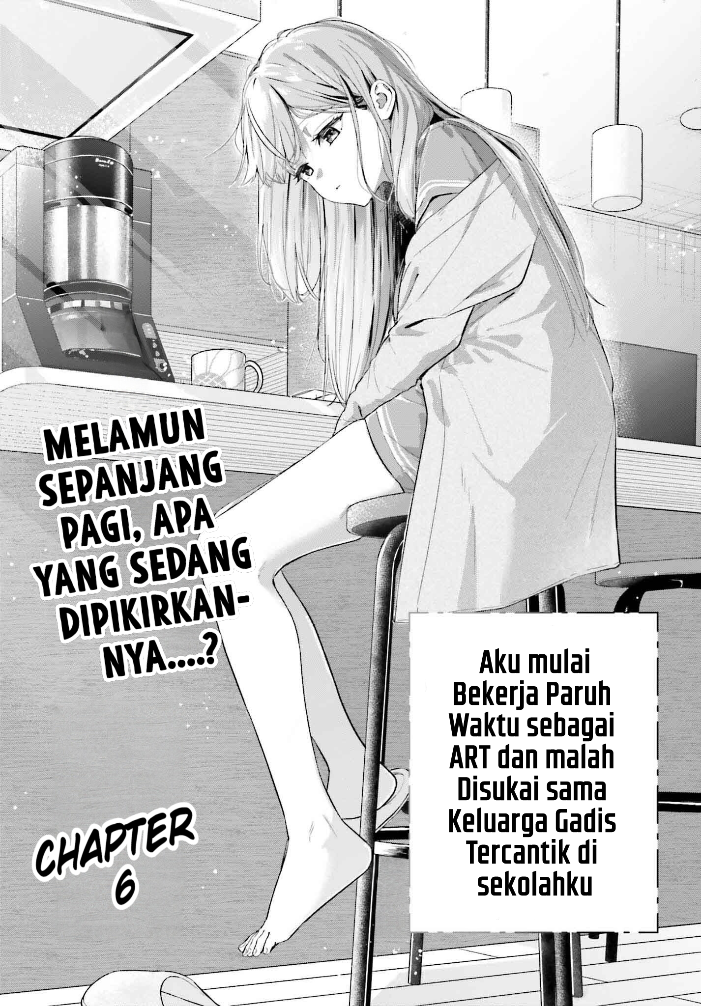 Kaji Daikou no Arbeit wo Hajimetara Gakuen Ichi no Bishoujo no Kazoku ni Kiniirarechaimashita. Chapter 6 - halaman 9