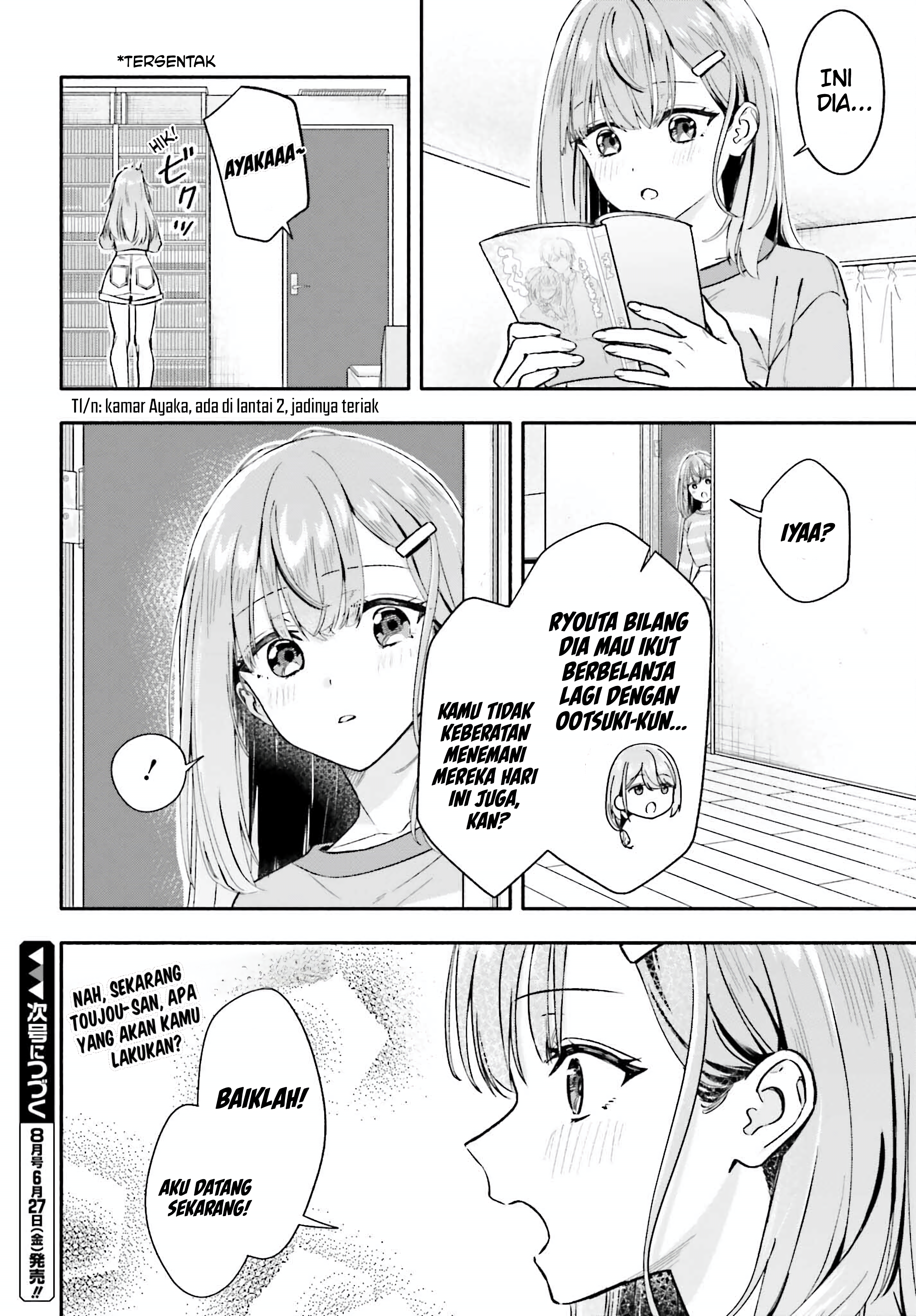 Kaji Daikou no Arbeit wo Hajimetara Gakuen Ichi no Bishoujo no Kazoku ni Kiniirarechaimashita. Chapter 7.1 - halaman 19