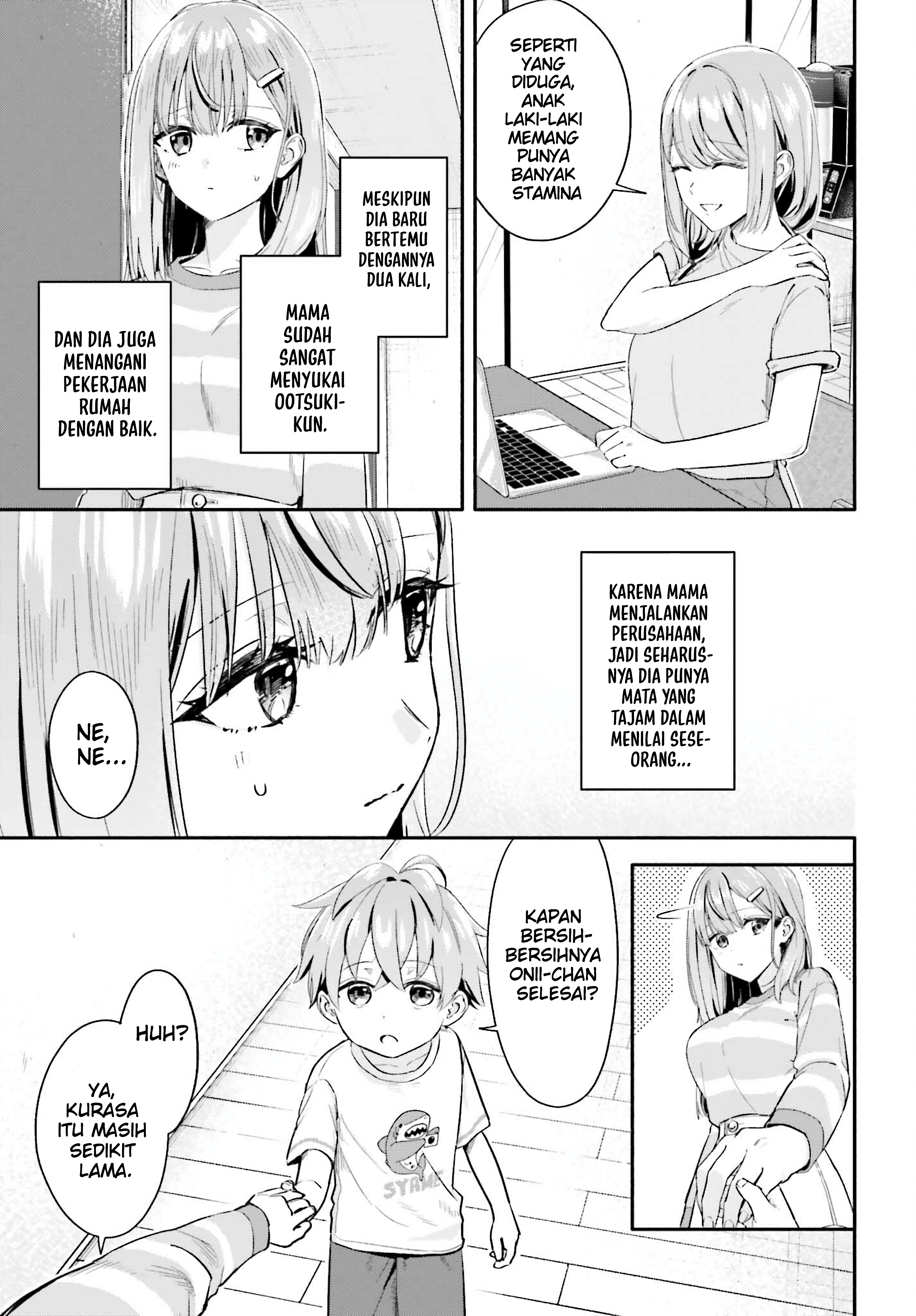 Kaji Daikou no Arbeit wo Hajimetara Gakuen Ichi no Bishoujo no Kazoku ni Kiniirarechaimashita. Chapter 7.1 - halaman 8