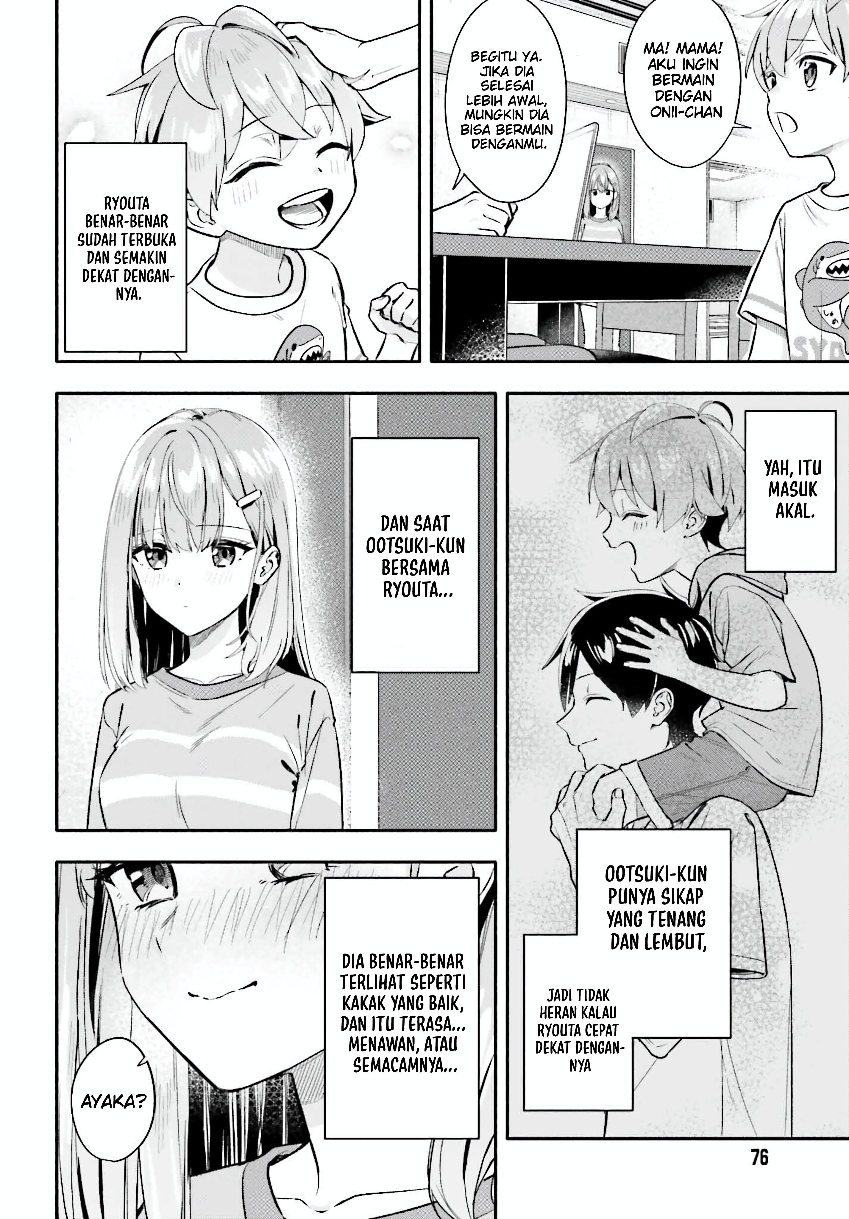Kaji Daikou no Arbeit wo Hajimetara Gakuen Ichi no Bishoujo no Kazoku ni Kiniirarechaimashita. Chapter 7.1 - halaman 9