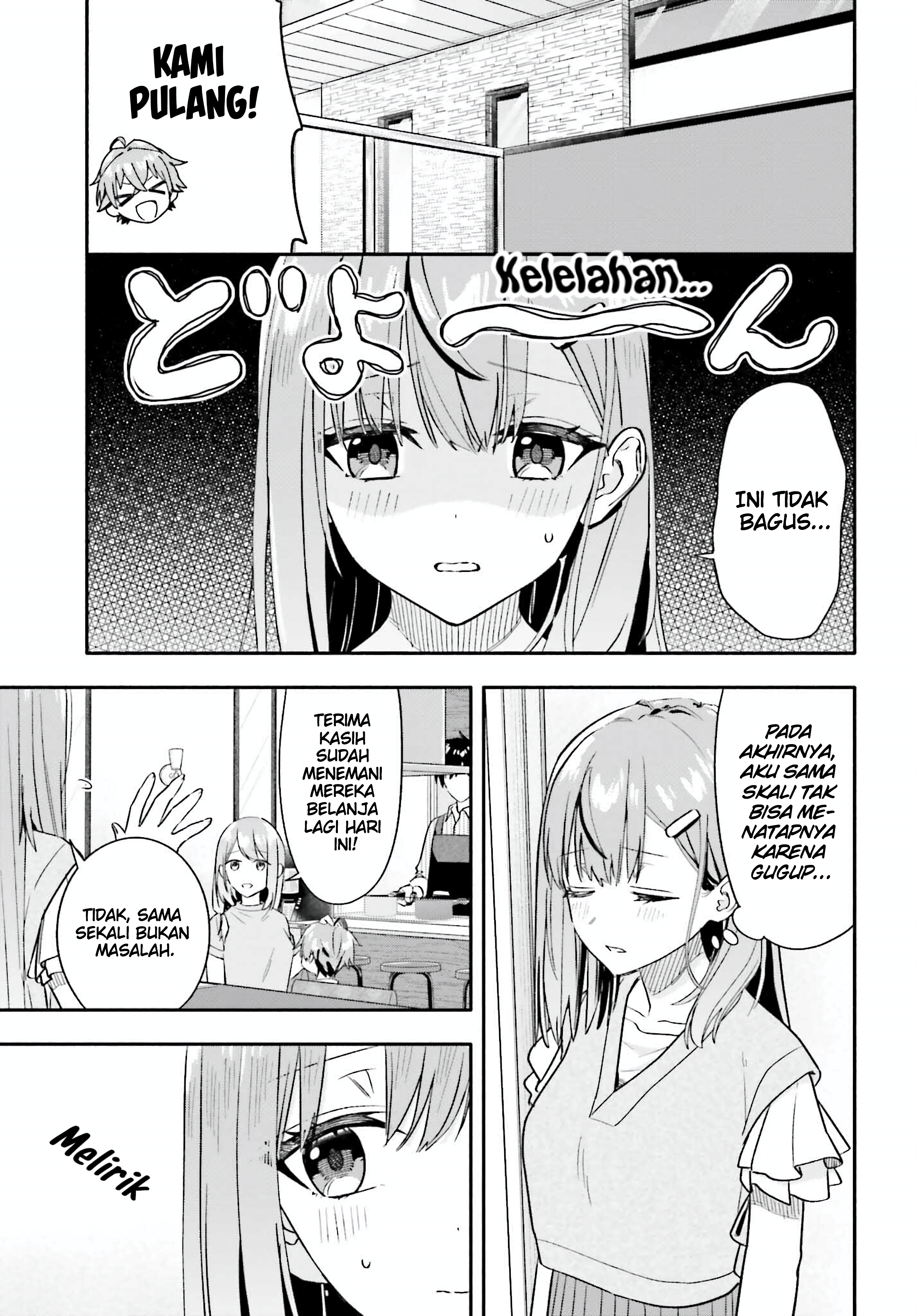Kaji Daikou no Arbeit wo Hajimetara Gakuen Ichi no Bishoujo no Kazoku ni Kiniirarechaimashita. Chapter 7.2 - halaman 12