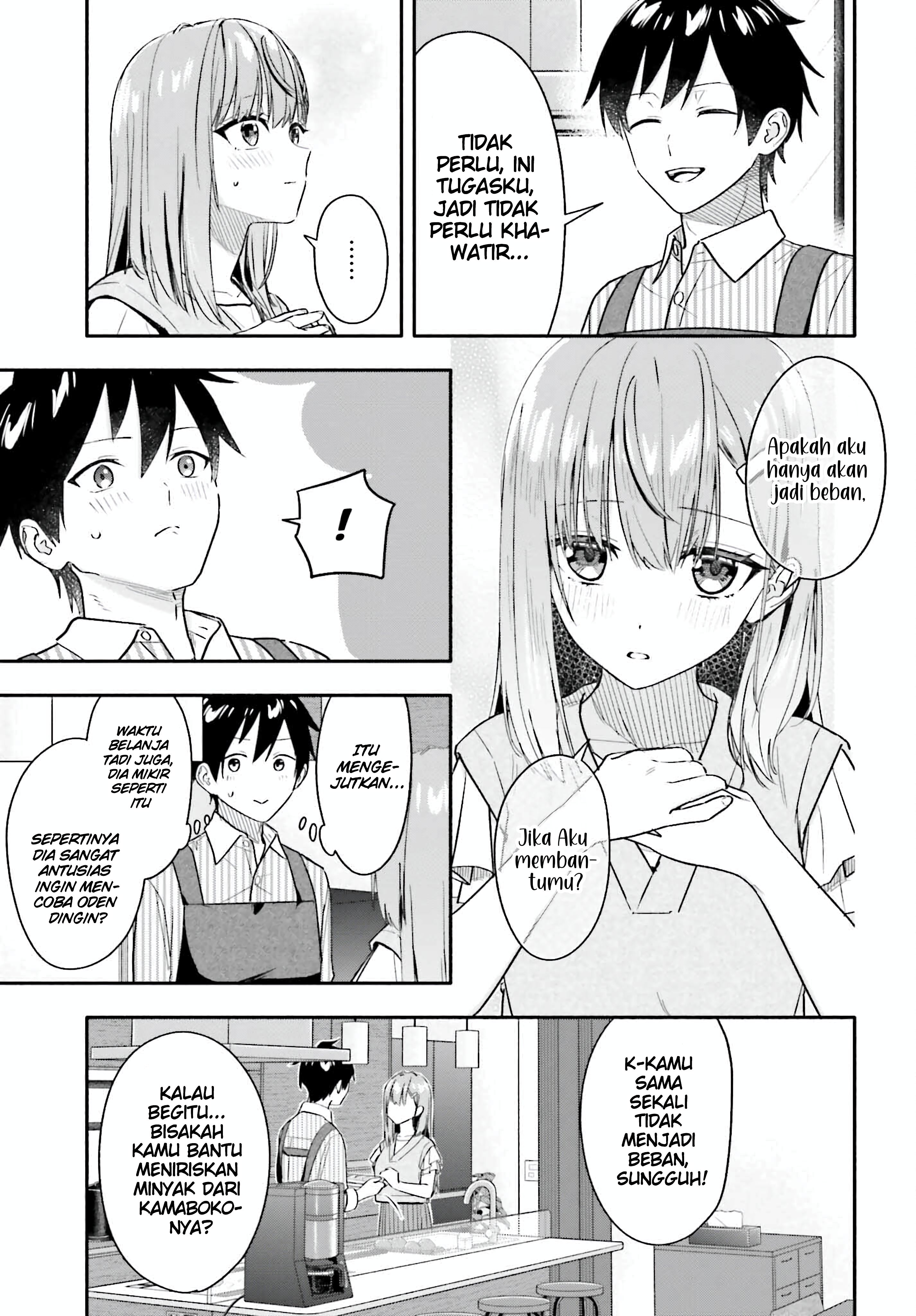 Kaji Daikou no Arbeit wo Hajimetara Gakuen Ichi no Bishoujo no Kazoku ni Kiniirarechaimashita. Chapter 7.2 - halaman 14