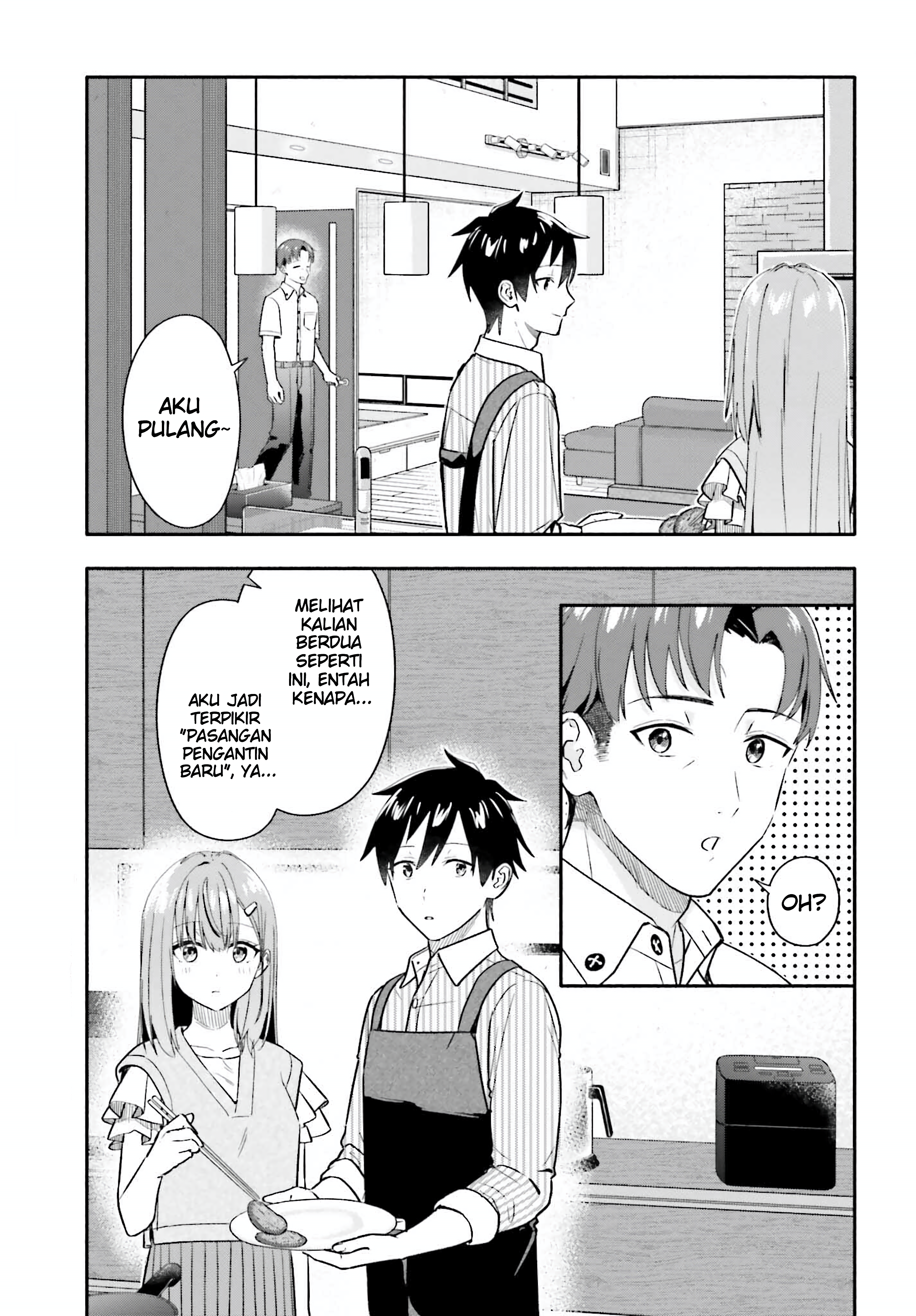 Kaji Daikou no Arbeit wo Hajimetara Gakuen Ichi no Bishoujo no Kazoku ni Kiniirarechaimashita. Chapter 7.2 - halaman 16