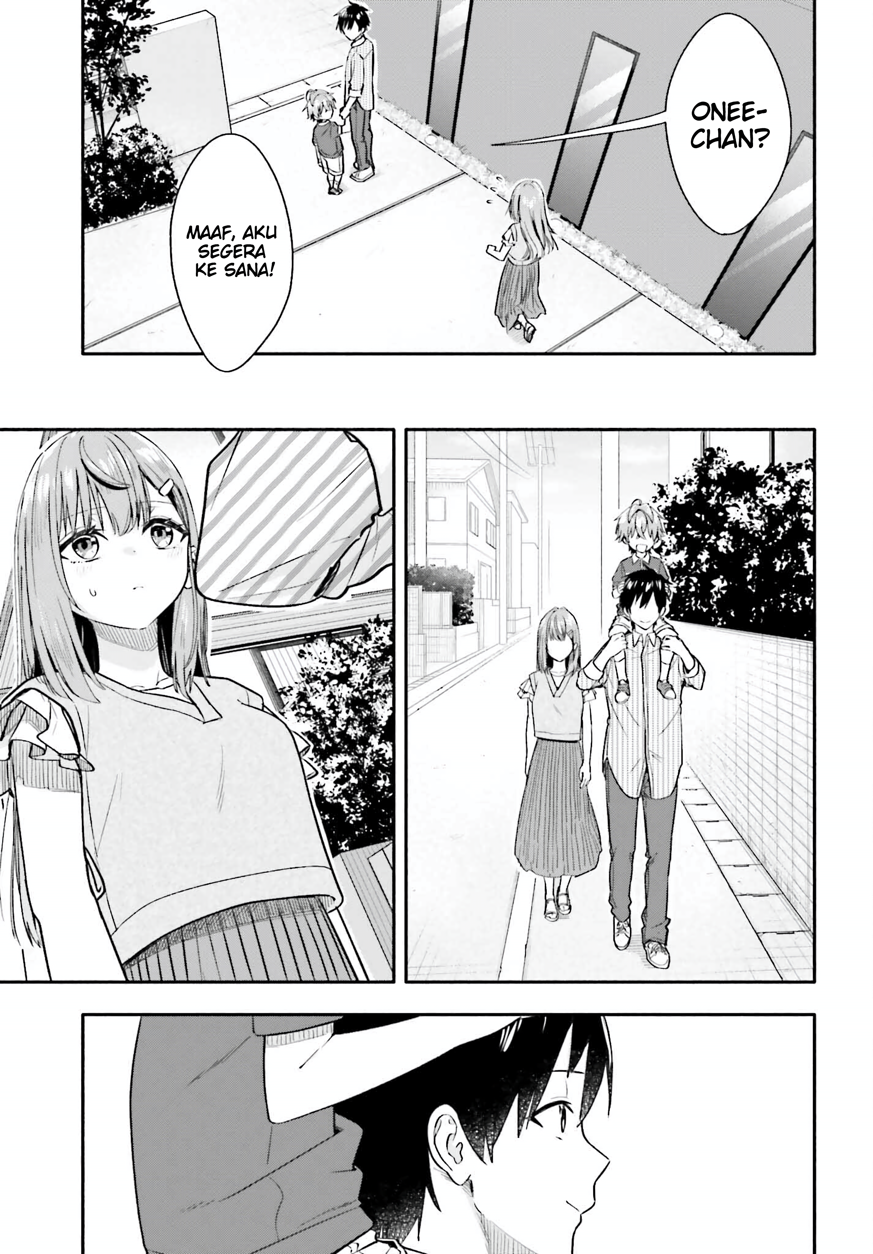 Kaji Daikou no Arbeit wo Hajimetara Gakuen Ichi no Bishoujo no Kazoku ni Kiniirarechaimashita. Chapter 7.2 - halaman 4