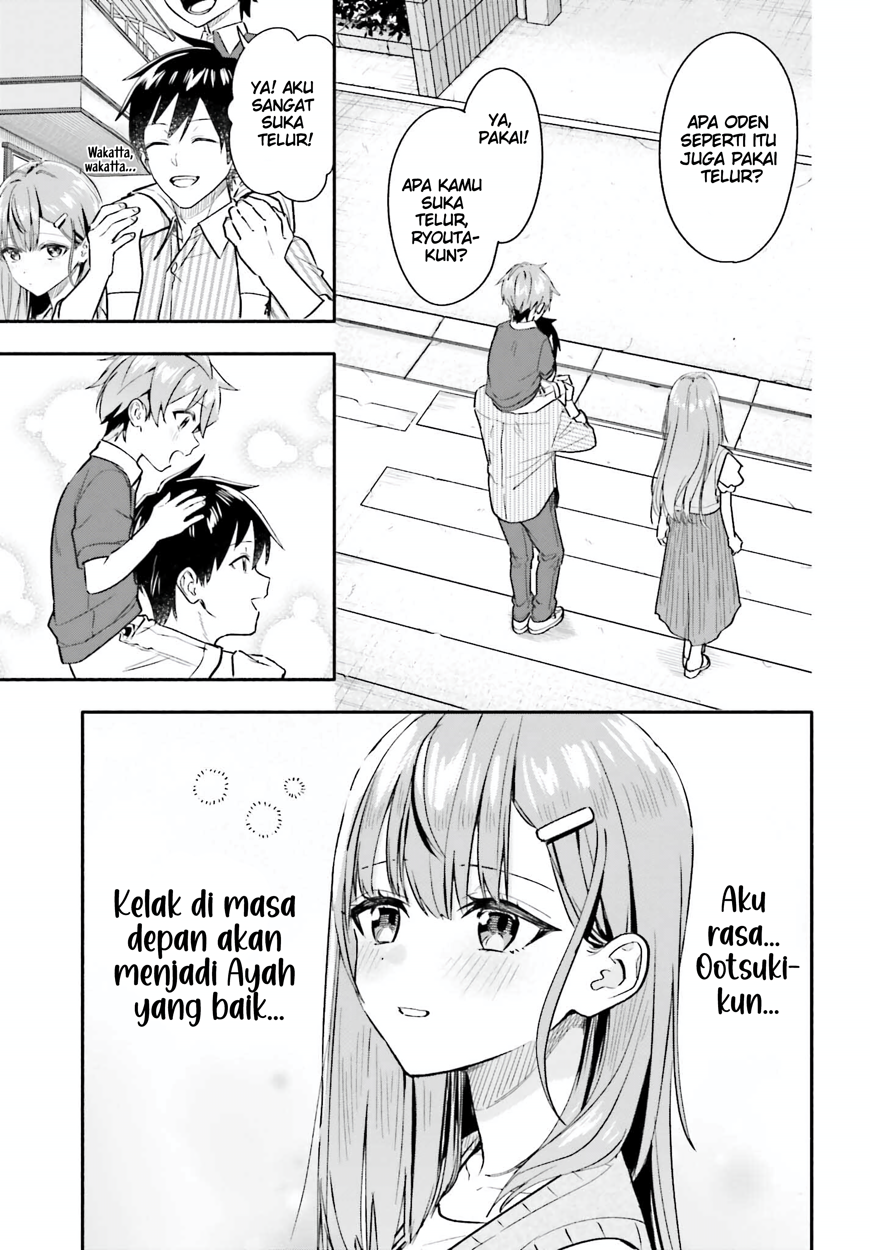 Kaji Daikou no Arbeit wo Hajimetara Gakuen Ichi no Bishoujo no Kazoku ni Kiniirarechaimashita. Chapter 7.2 - halaman 8