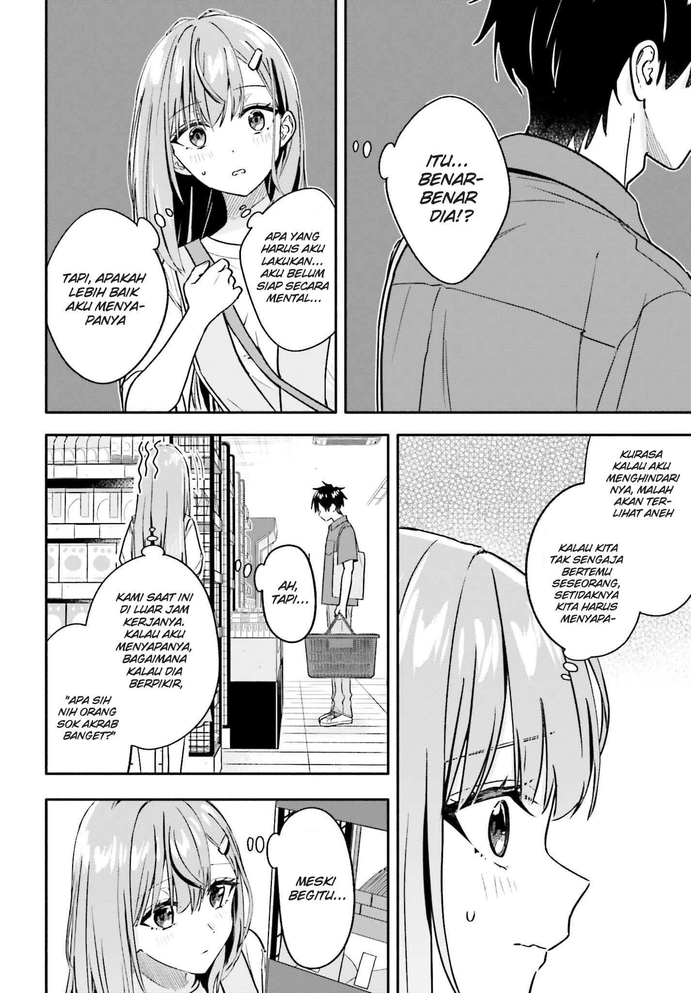 Kaji Daikou no Arbeit wo Hajimetara Gakuen Ichi no Bishoujo no Kazoku ni Kiniirarechaimashita. Chapter 8 - halaman 17