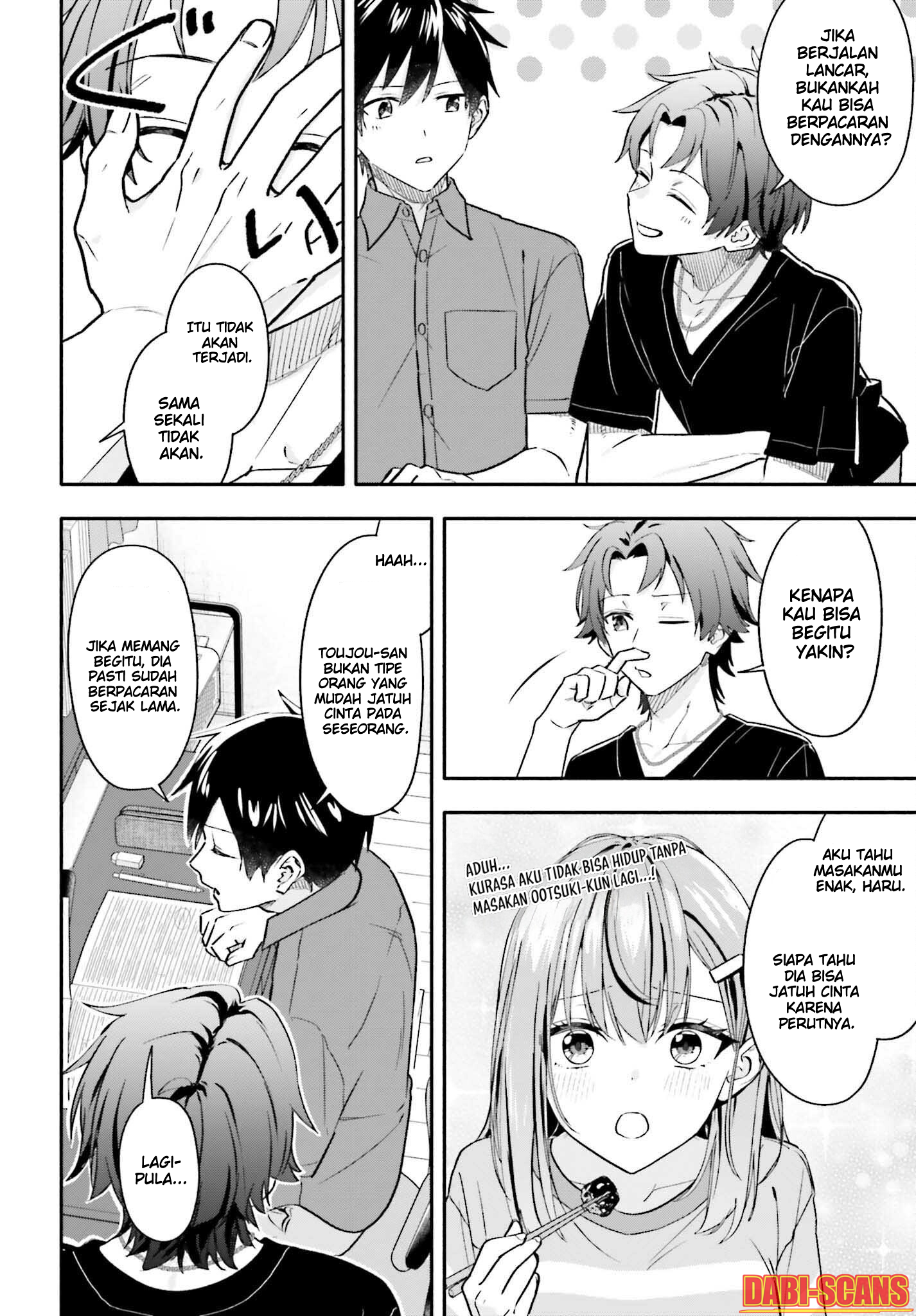 Kaji Daikou no Arbeit wo Hajimetara Gakuen Ichi no Bishoujo no Kazoku ni Kiniirarechaimashita. Chapter 8 - halaman 5