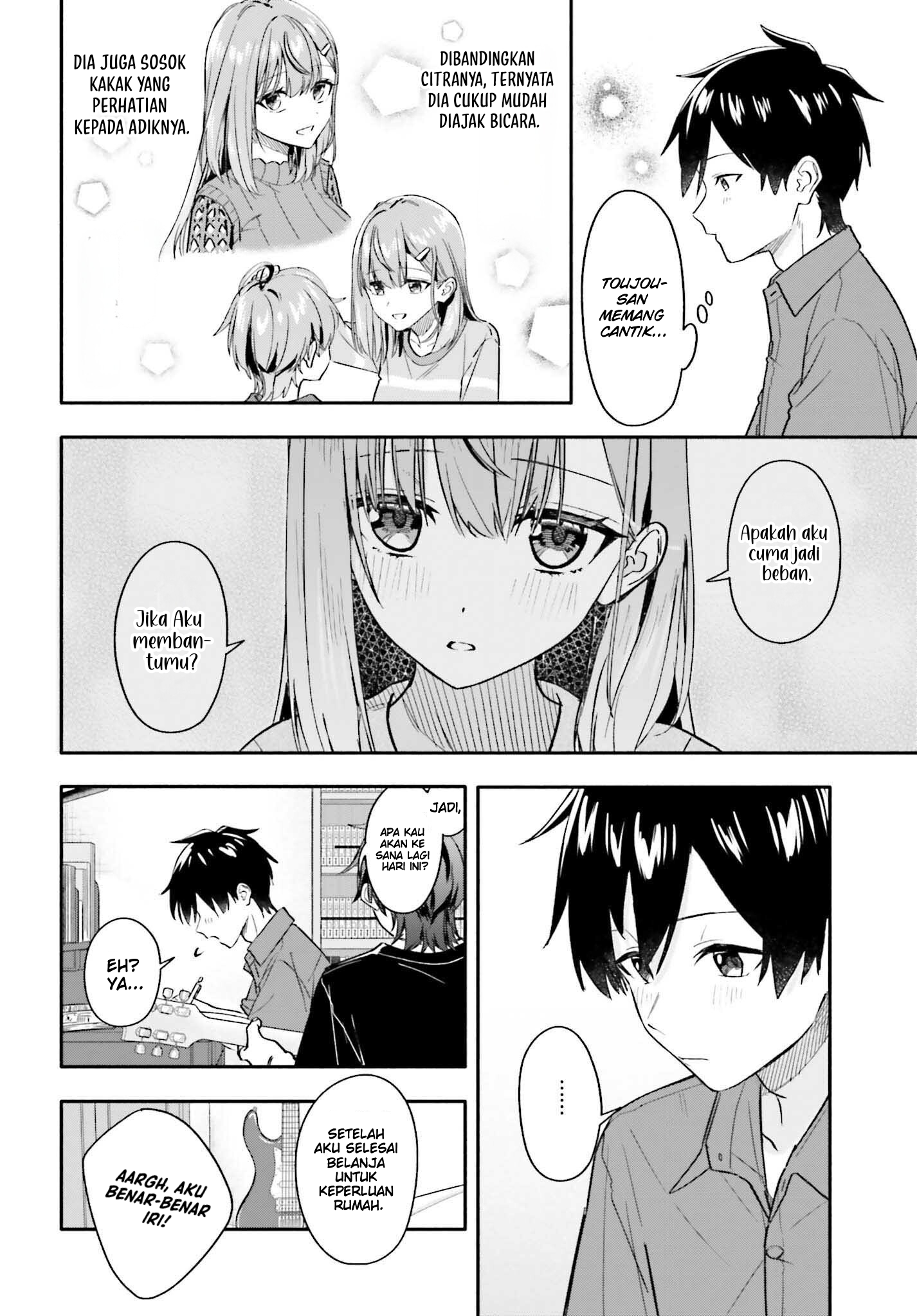 Kaji Daikou no Arbeit wo Hajimetara Gakuen Ichi no Bishoujo no Kazoku ni Kiniirarechaimashita. Chapter 8 - halaman 7