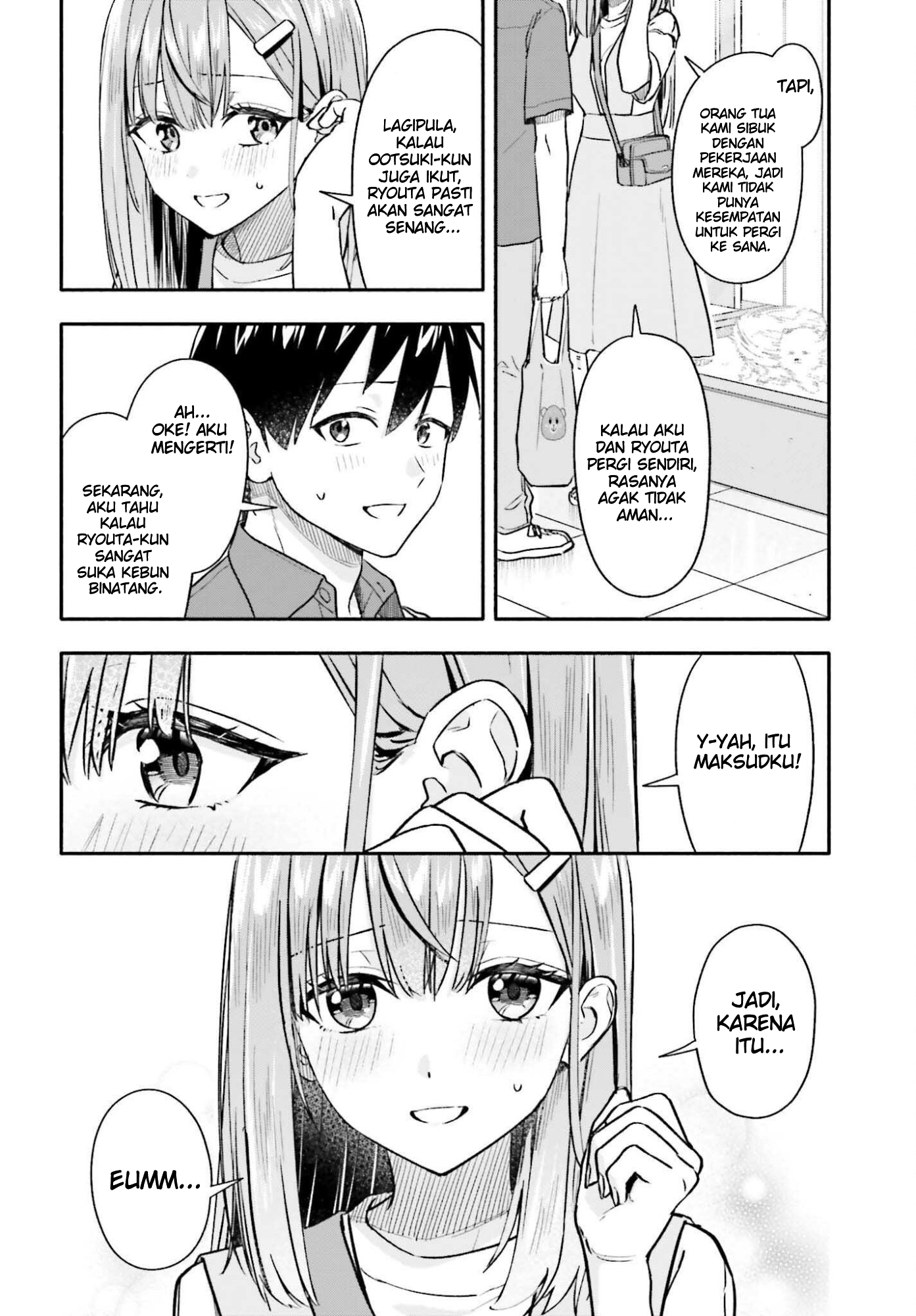 Kaji Daikou no Arbeit wo Hajimetara Gakuen Ichi no Bishoujo no Kazoku ni Kiniirarechaimashita. Chapter 9 - halaman 23