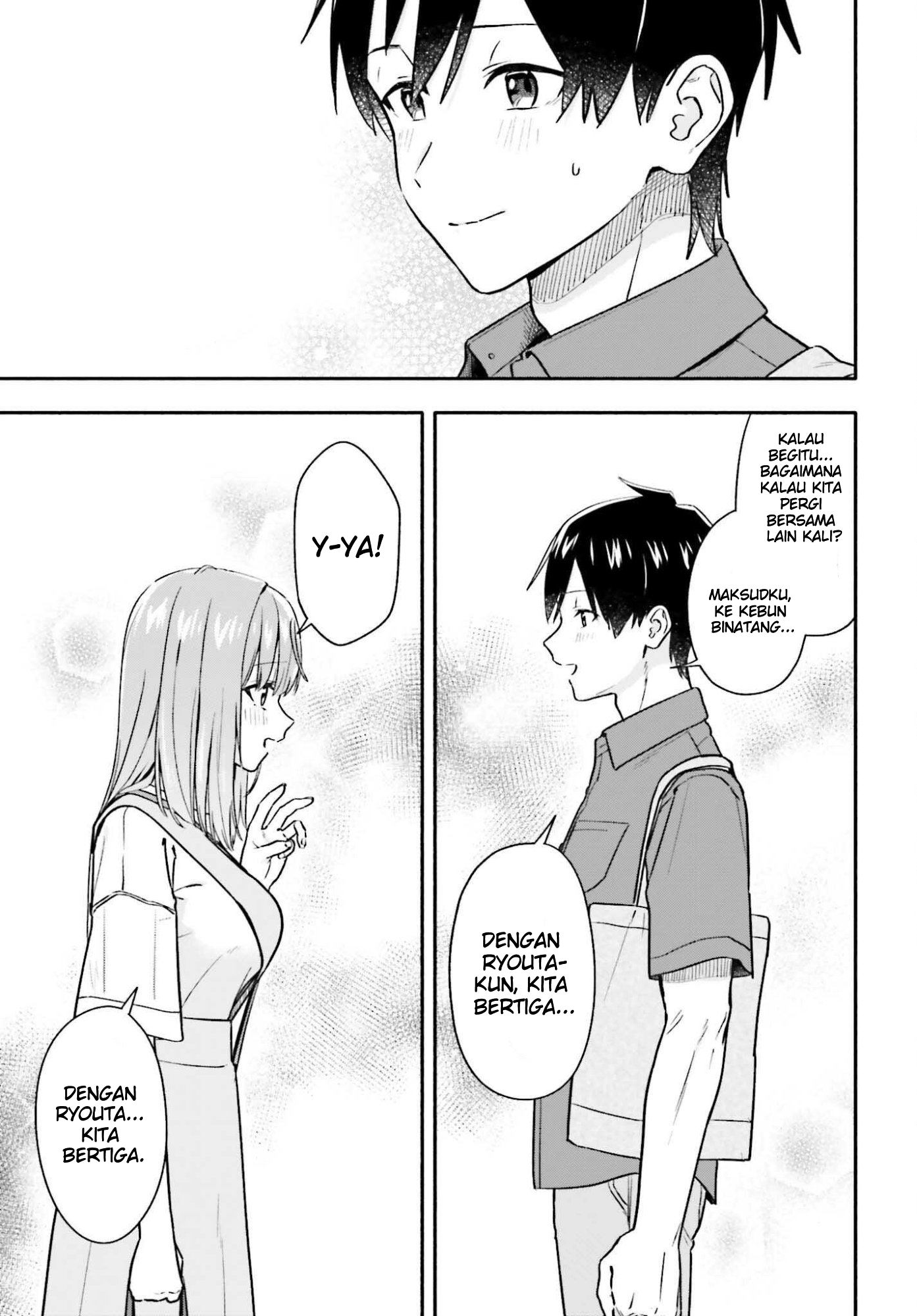 Kaji Daikou no Arbeit wo Hajimetara Gakuen Ichi no Bishoujo no Kazoku ni Kiniirarechaimashita. Chapter 9 - halaman 24