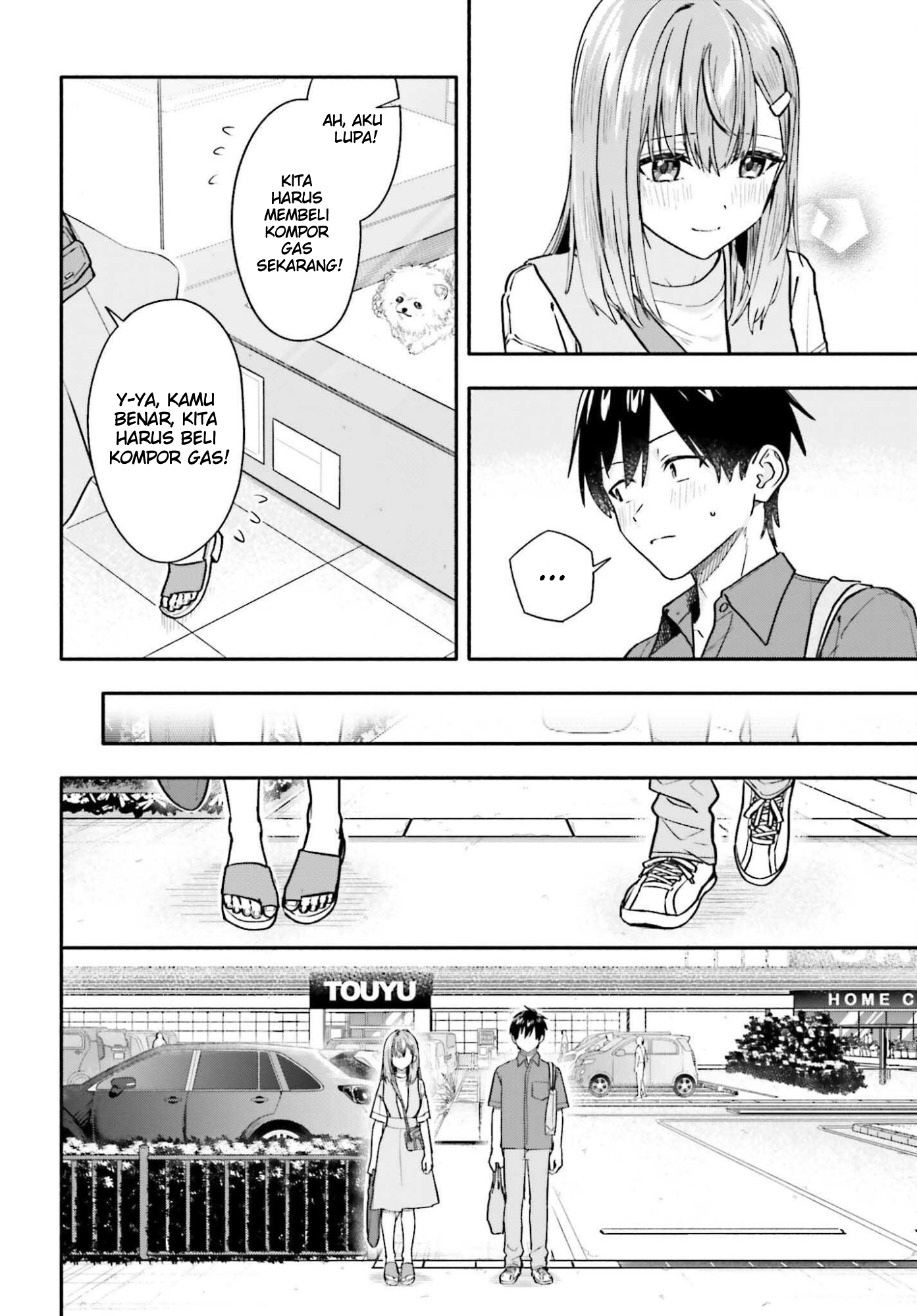 Kaji Daikou no Arbeit wo Hajimetara Gakuen Ichi no Bishoujo no Kazoku ni Kiniirarechaimashita. Chapter 9 - halaman 25
