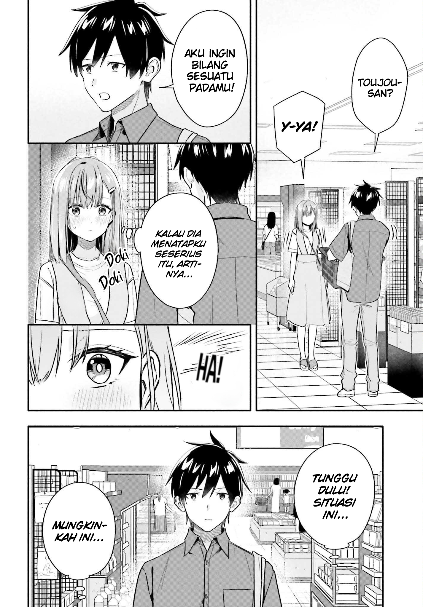 Kaji Daikou no Arbeit wo Hajimetara Gakuen Ichi no Bishoujo no Kazoku ni Kiniirarechaimashita. Chapter 9 - halaman 3