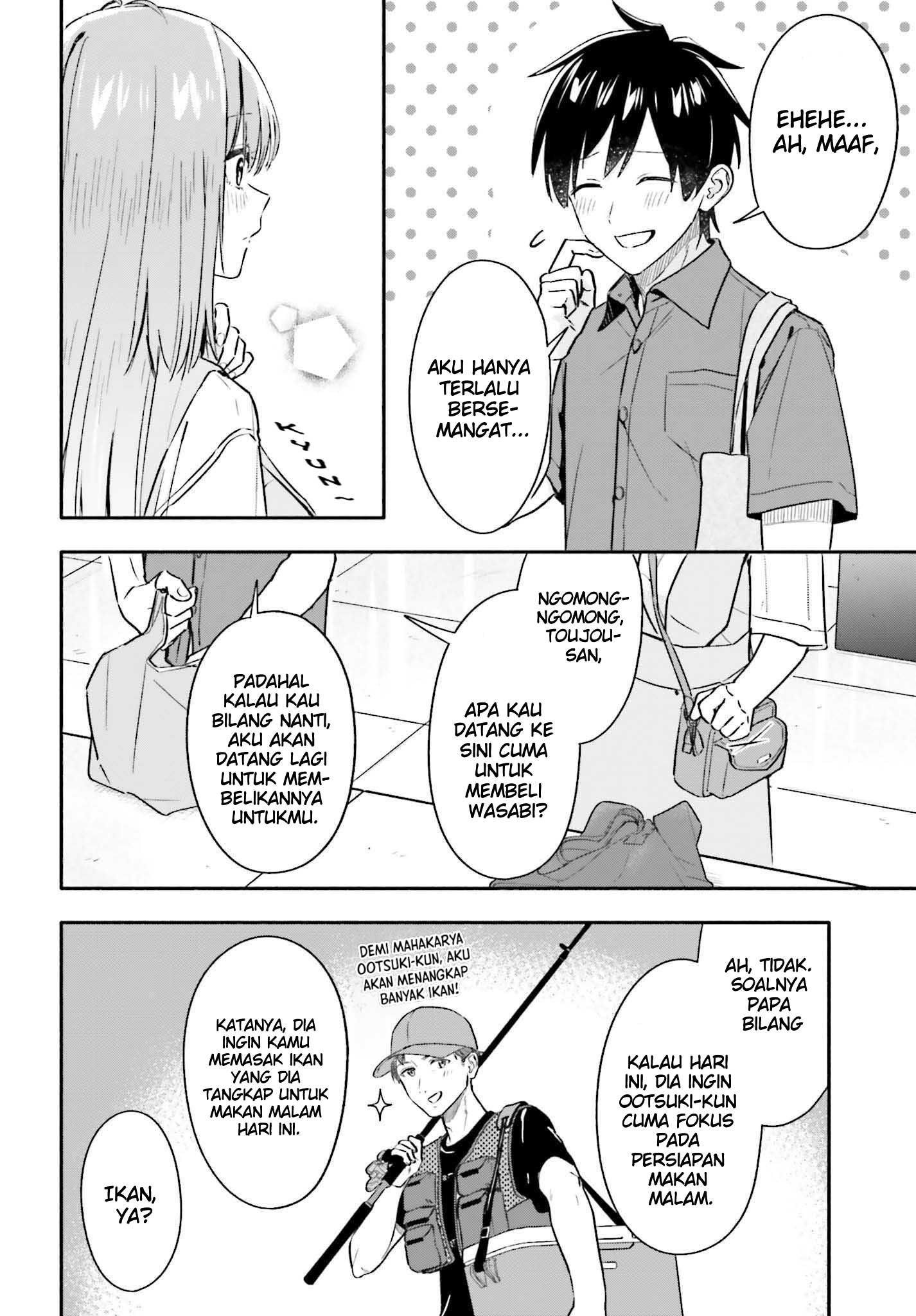 Kaji Daikou no Arbeit wo Hajimetara Gakuen Ichi no Bishoujo no Kazoku ni Kiniirarechaimashita. Chapter 9 - halaman 9