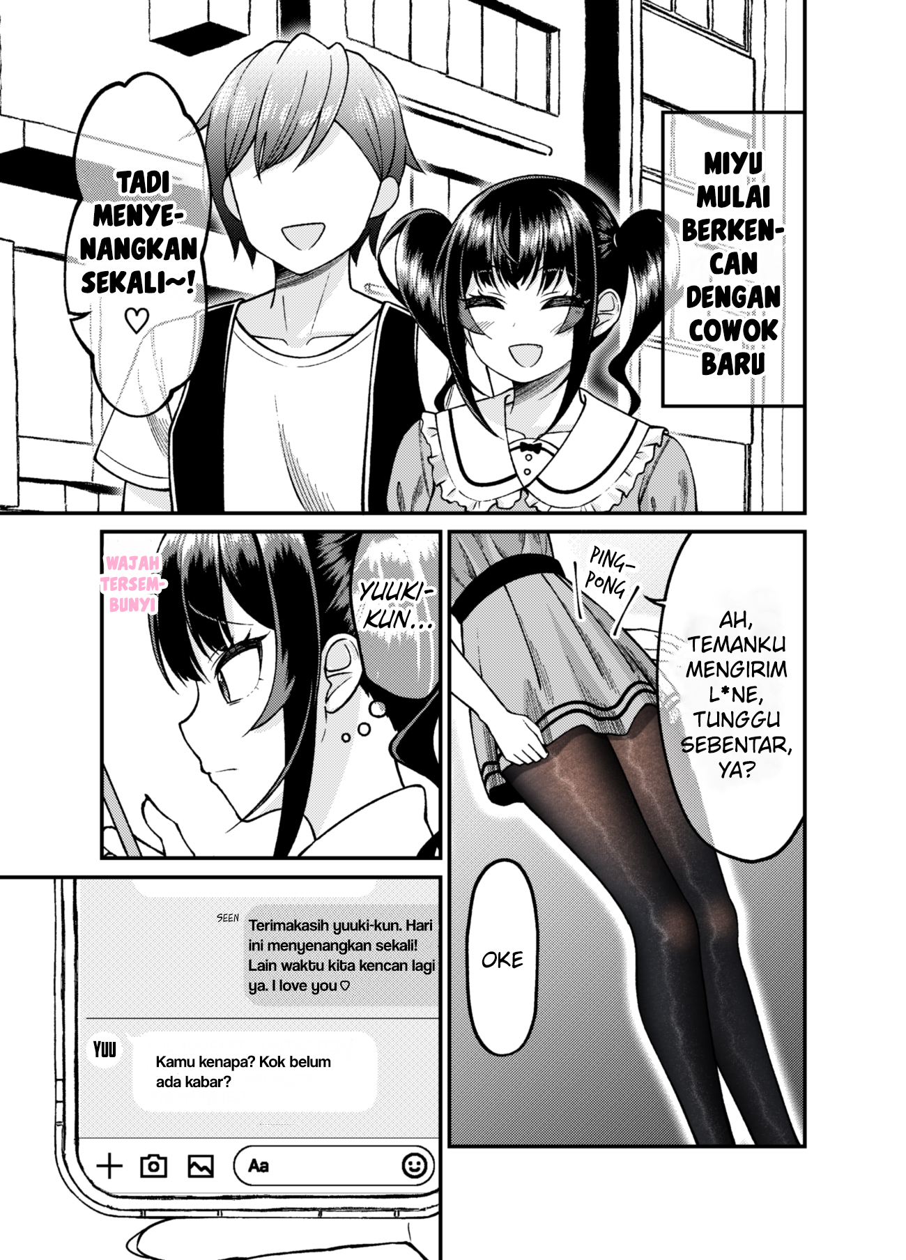 Kakawatte wa Ikenai Type no Musume ga Kanojo ni Natta Chapter 56 - halaman 2