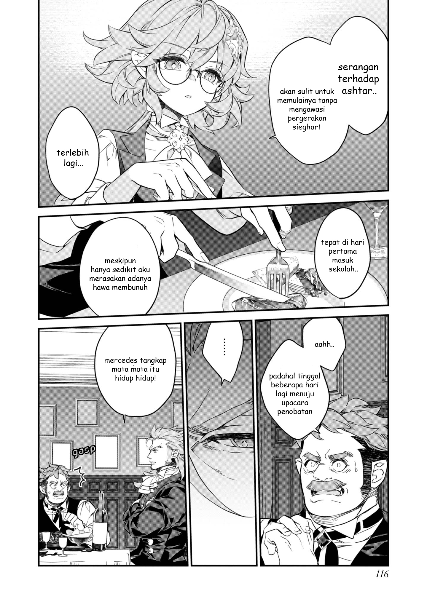Kaketa Tsuki no Mercedes: Kyuuketsuki no Kizoku ni Tensei shita kedo Suteraresou nanode Dungeon wo Seiha suru @comic Chapter 19 - halaman 33
