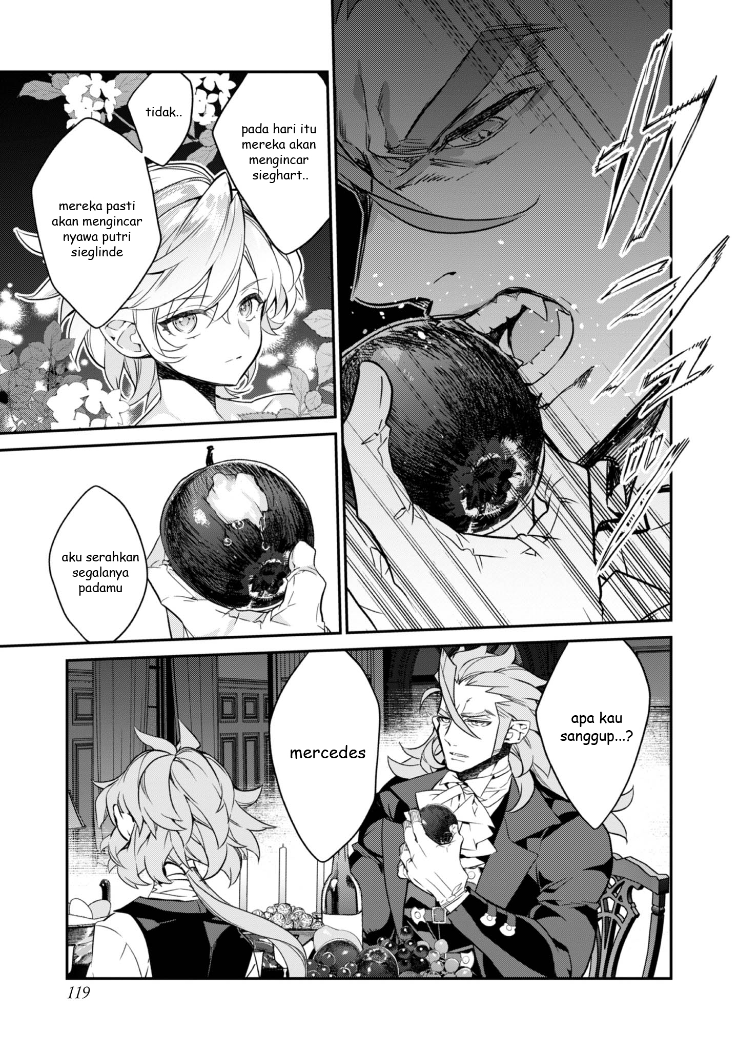 Kaketa Tsuki no Mercedes: Kyuuketsuki no Kizoku ni Tensei shita kedo Suteraresou nanode Dungeon wo Seiha suru @comic Chapter 19 - halaman 36