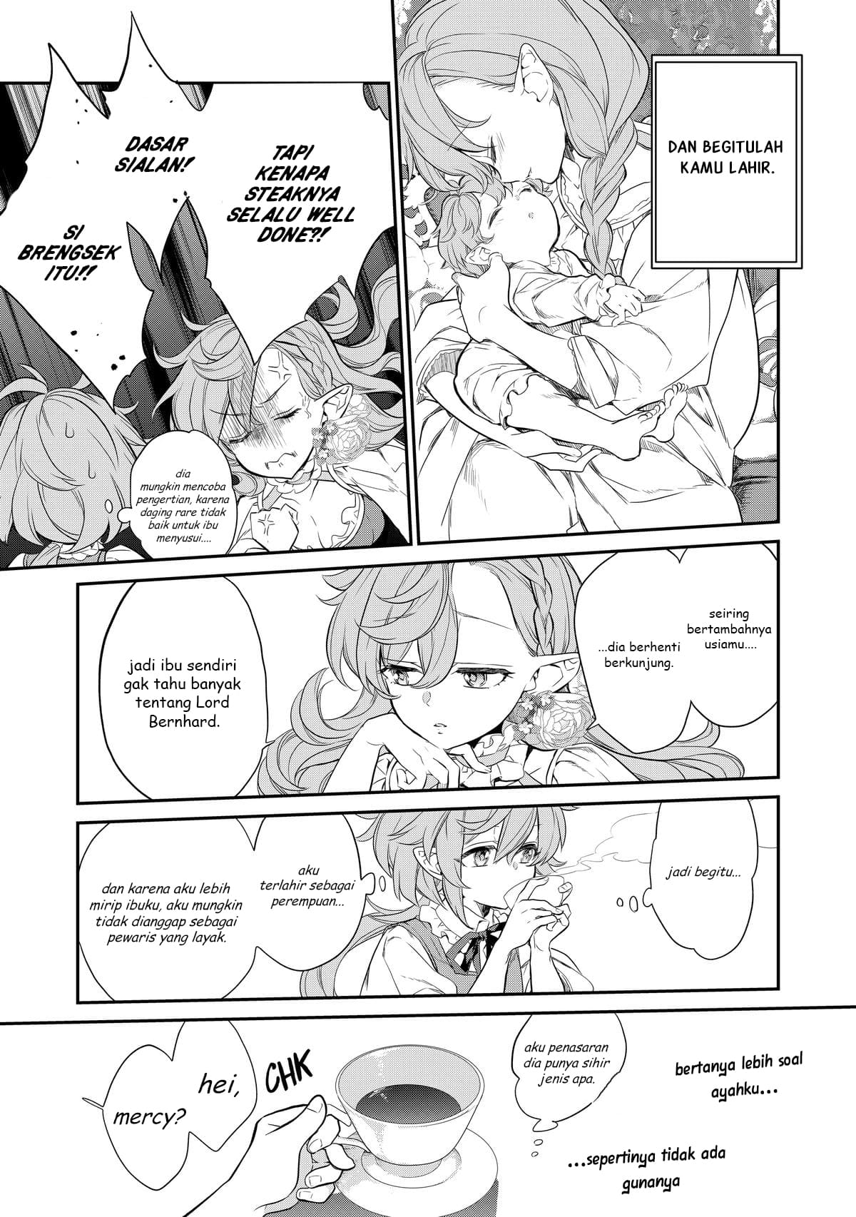 Kaketa Tsuki no Mercedes: Kyuuketsuki no Kizoku ni Tensei shita kedo Suteraresou nanode Dungeon wo Seiha suru @comic Chapter 2 - halaman 24
