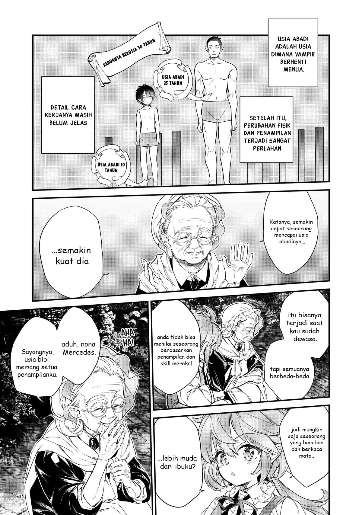 Kaketa Tsuki no Mercedes: Kyuuketsuki no Kizoku ni Tensei shita kedo Suteraresou nanode Dungeon wo Seiha suru @comic Chapter 3 - halaman 14