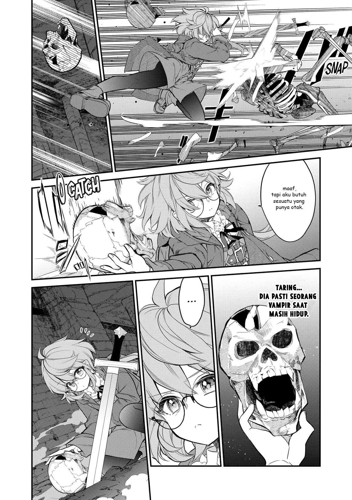 Kaketa Tsuki no Mercedes: Kyuuketsuki no Kizoku ni Tensei shita kedo Suteraresou nanode Dungeon wo Seiha suru @comic Chapter 5 - halaman 15