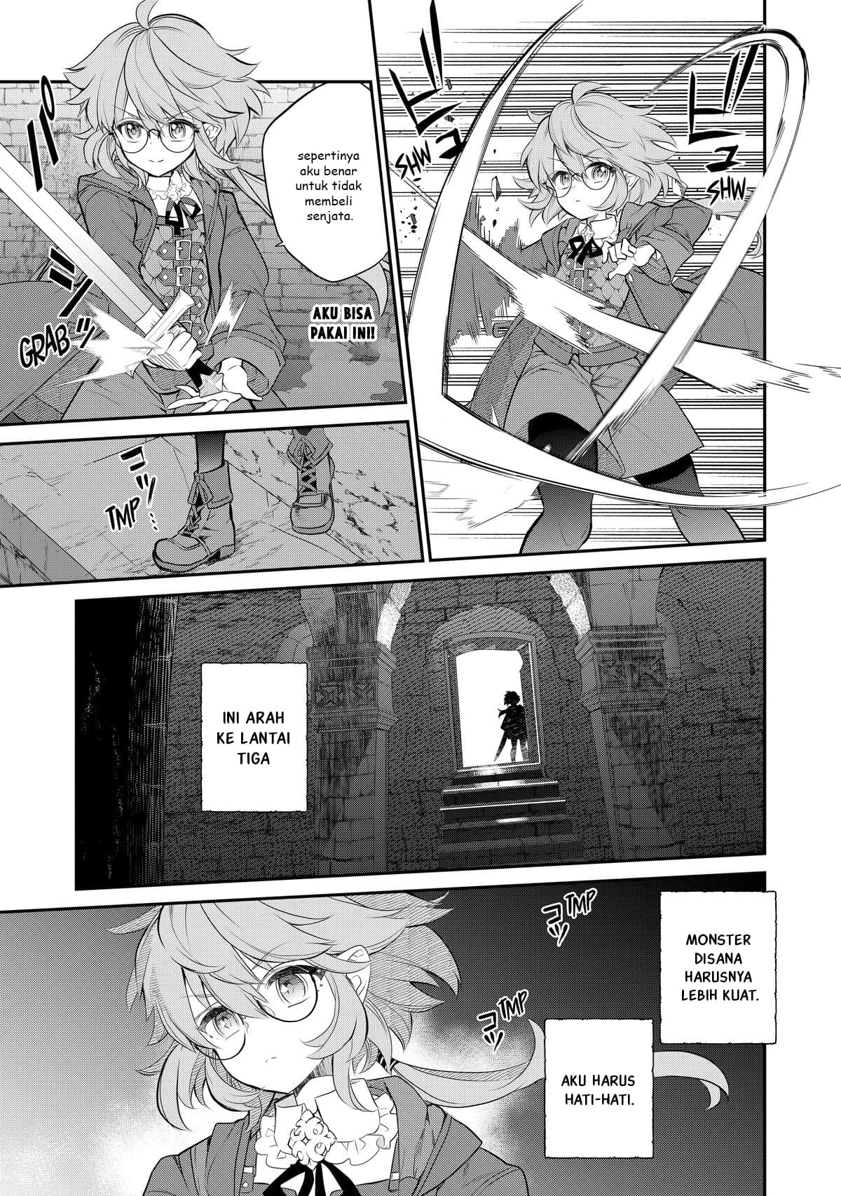 Kaketa Tsuki no Mercedes: Kyuuketsuki no Kizoku ni Tensei shita kedo Suteraresou nanode Dungeon wo Seiha suru @comic Chapter 5 - halaman 16