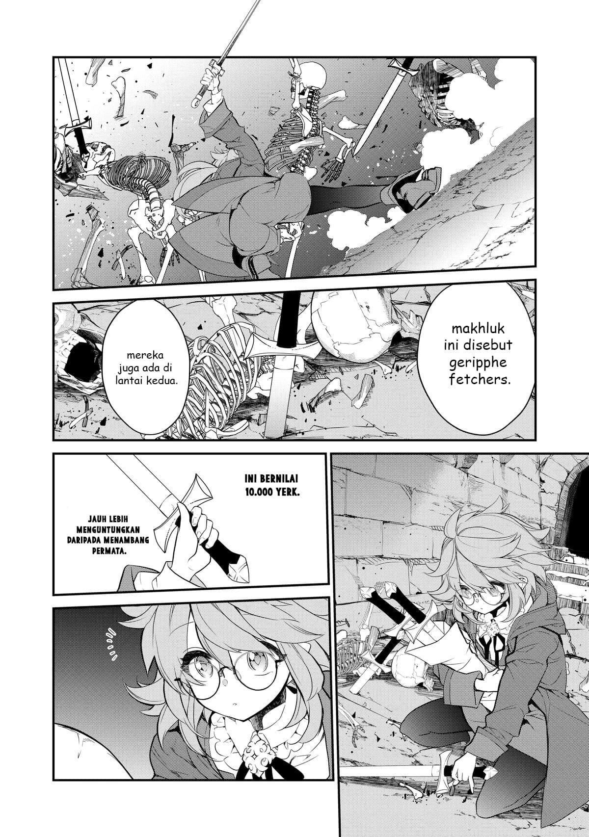 Kaketa Tsuki no Mercedes: Kyuuketsuki no Kizoku ni Tensei shita kedo Suteraresou nanode Dungeon wo Seiha suru @comic Chapter 6 - halaman 25