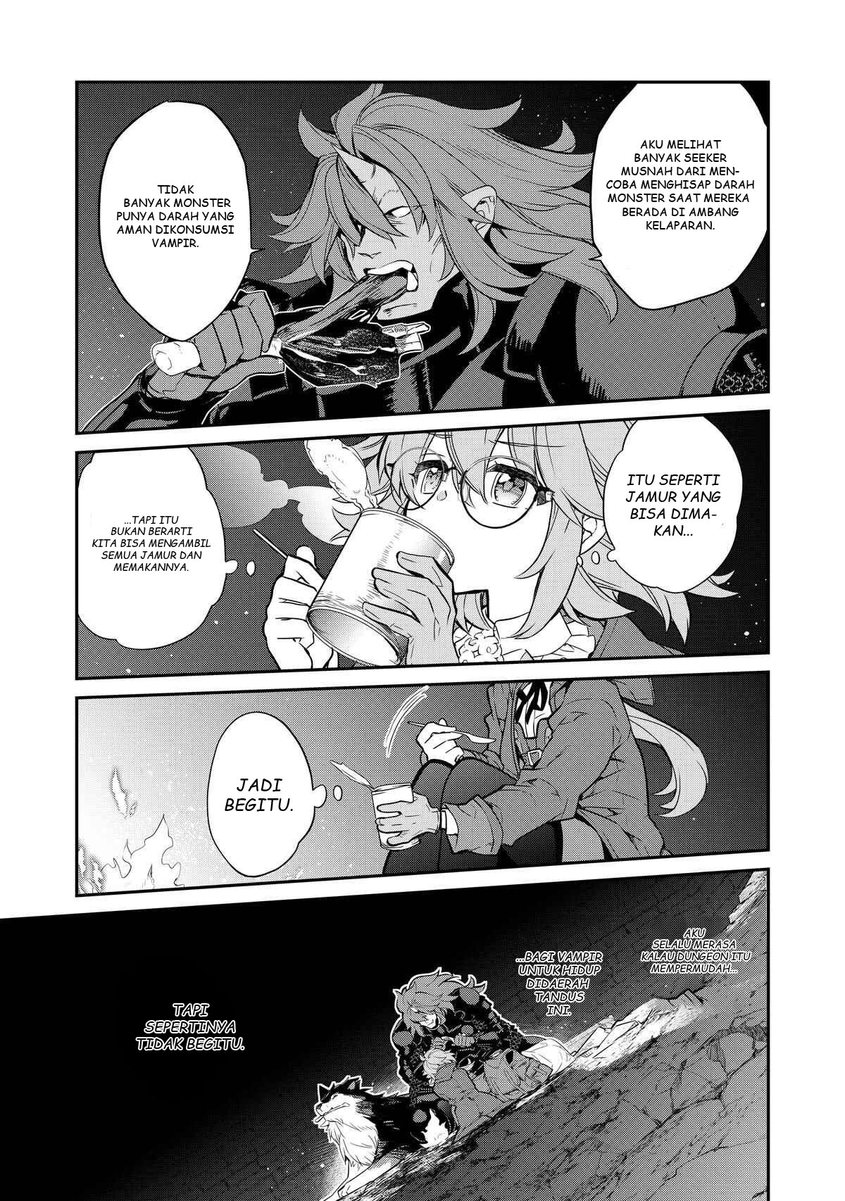 Kaketa Tsuki no Mercedes: Kyuuketsuki no Kizoku ni Tensei shita kedo Suteraresou nanode Dungeon wo Seiha suru @comic Chapter 8 - halaman 24