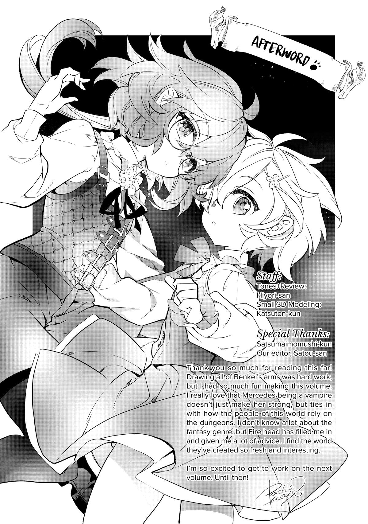 Kaketa Tsuki no Mercedes: Kyuuketsuki no Kizoku ni Tensei shita kedo Suteraresou nanode Dungeon wo Seiha suru @comic Chapter 8 - halaman 59