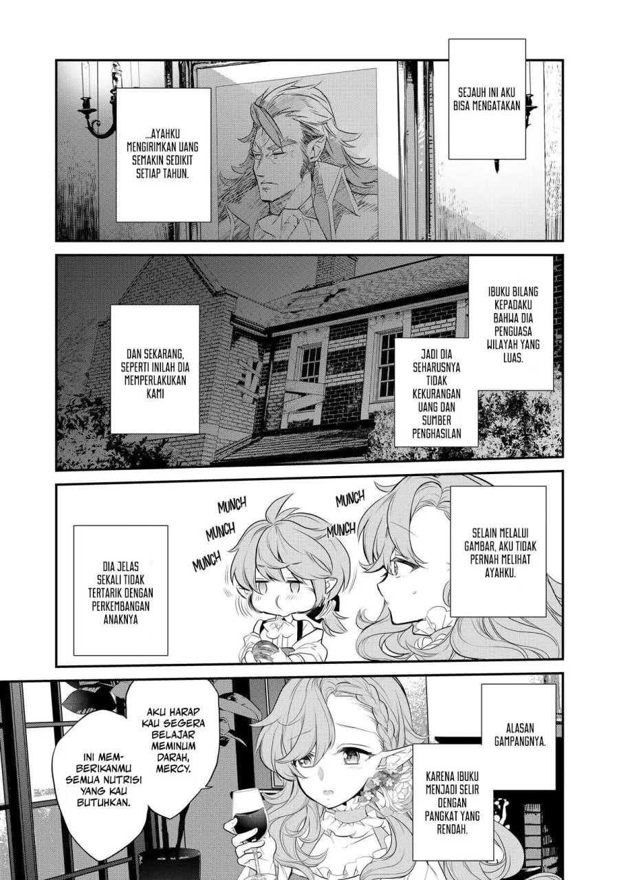 Kaketa Tsuki no Mercedes ~Kyuuketsuki no Kizoku ni Tensei Shitakedo Sute Rare Sounanode Dungeon o Seiha Suru~ Chapter 1 - halaman 13