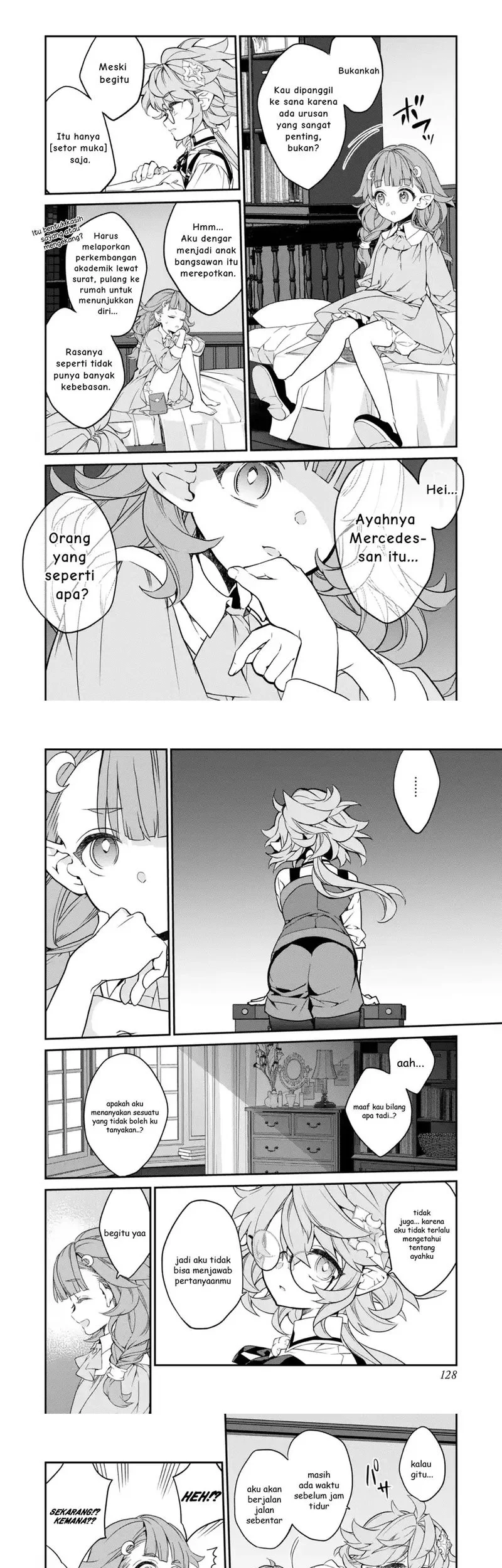 Kaketa Tsuki no Mercedes ~Kyuuketsuki no Kizoku ni Tensei Shitakedo Sute Rare Sounanode Dungeon o Seiha Suru~ Chapter 20 - halaman 3