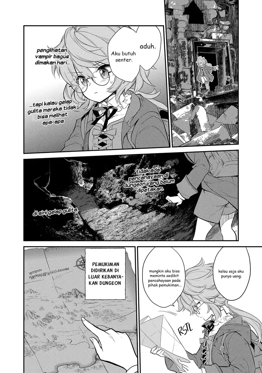 Kaketa Tsuki no Mercedes ~Kyuuketsuki no Kizoku ni Tensei Shitakedo Sute Rare Sounanode Dungeon o Seiha Suru~ Chapter 4 - halaman 3