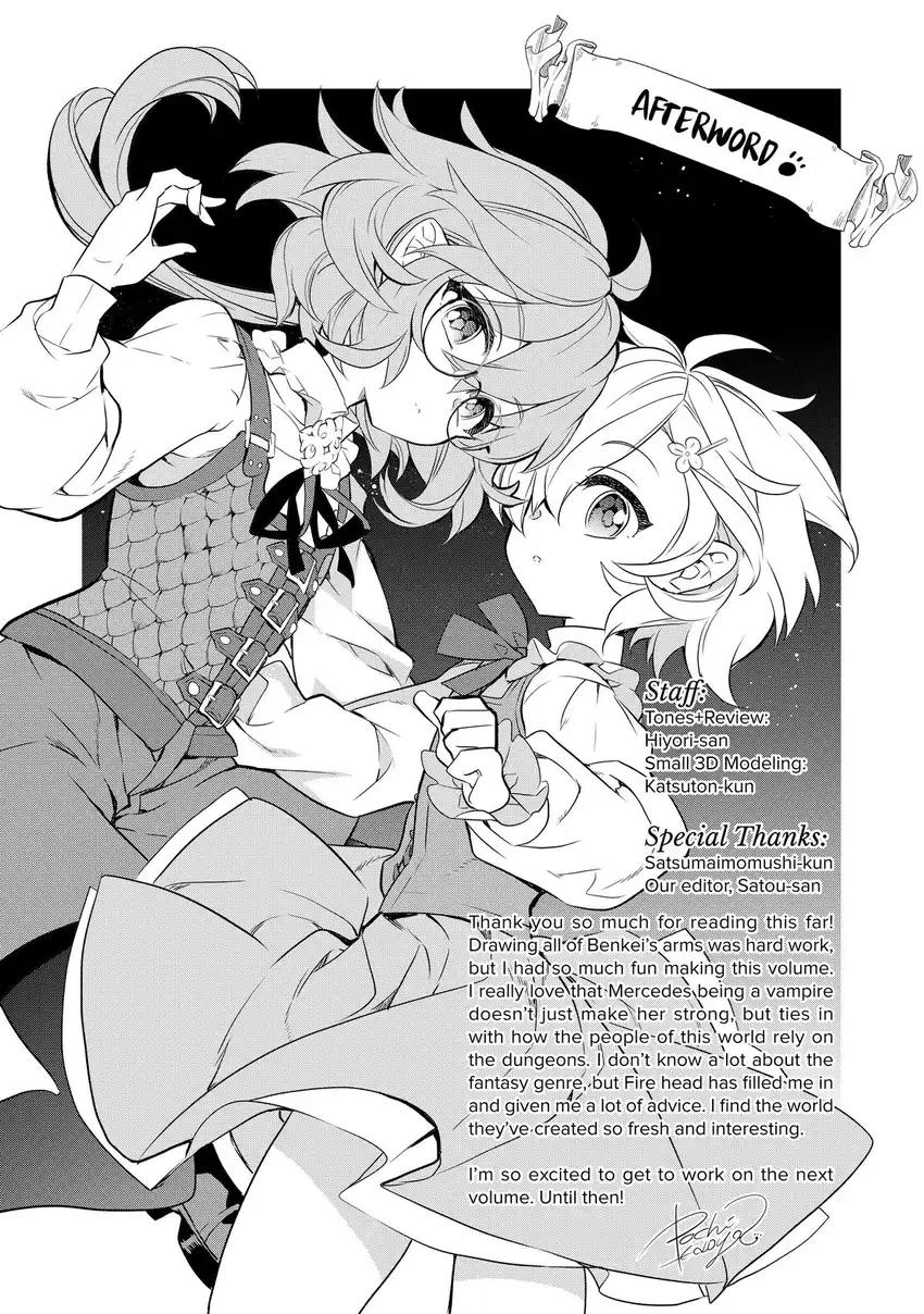 Kaketa Tsuki no Mercedes ~Kyuuketsuki no Kizoku ni Tensei Shitakedo Sute Rare Sounanode Dungeon o Seiha Suru~ Chapter 8 - halaman 55