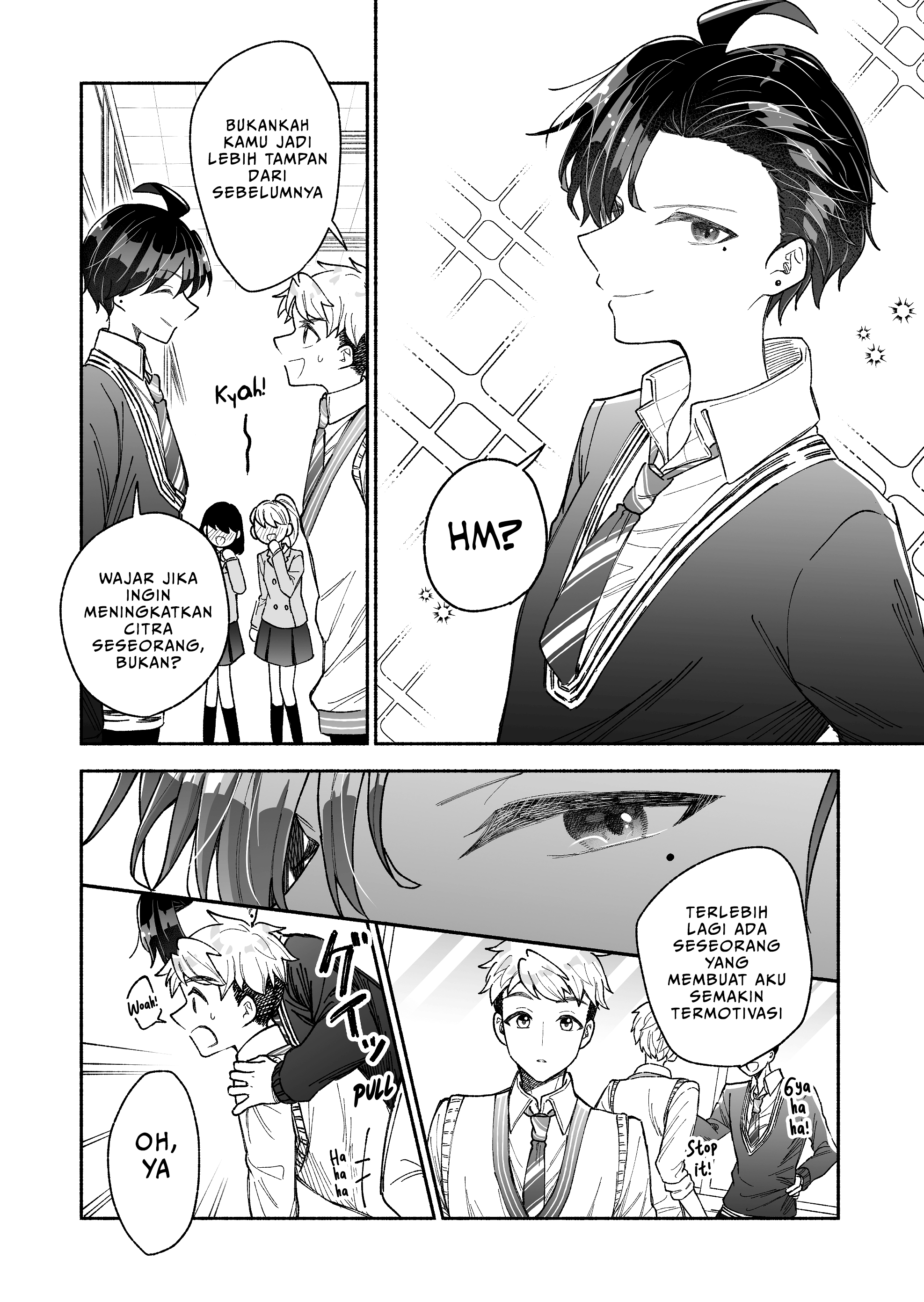 Kakkoii Onnanoko to 12 Centimeter no Yakusoku Chapter 1 - halaman 11