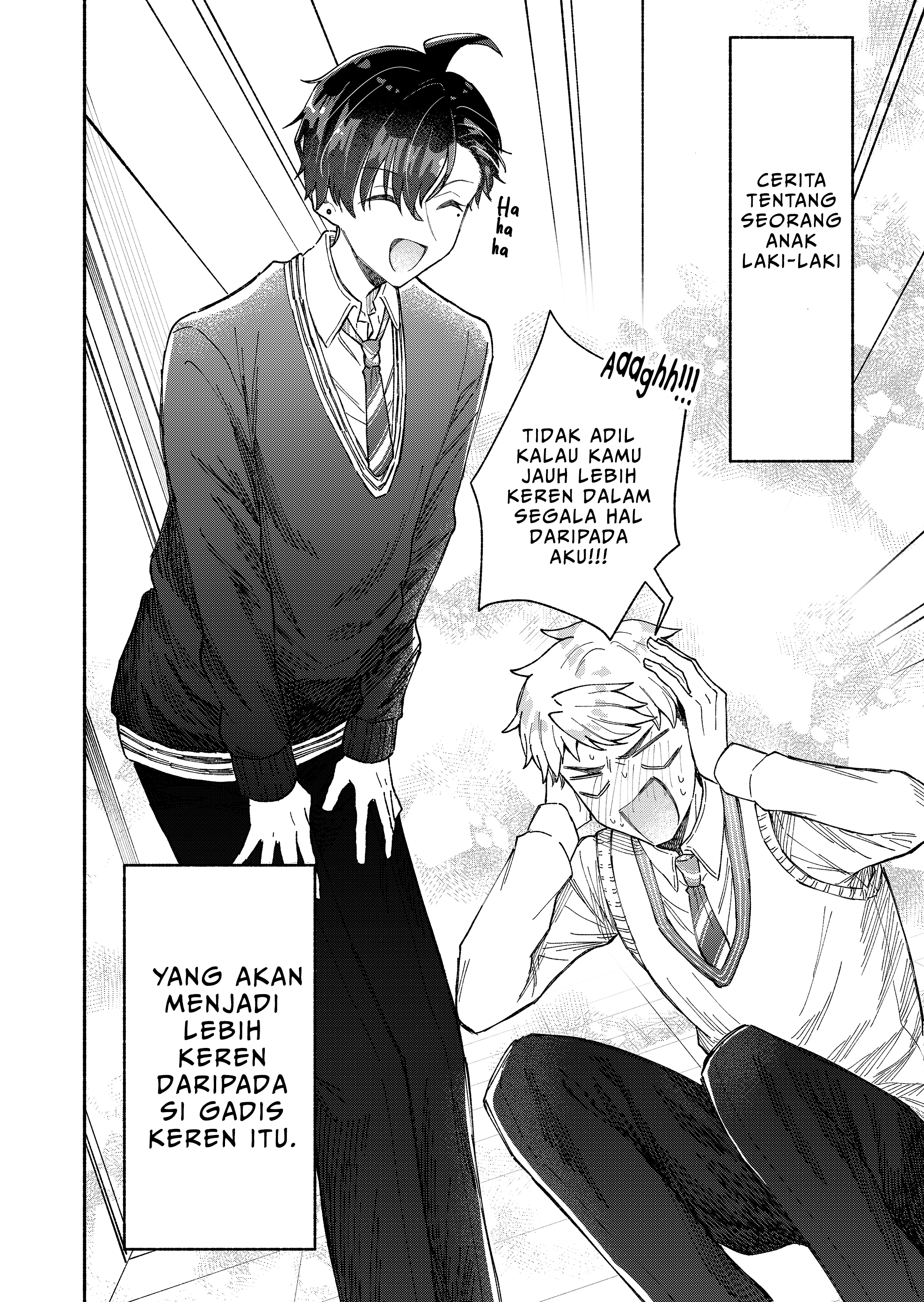Kakkoii Onnanoko to 12 Centimeter no Yakusoku Chapter 1 - halaman 13