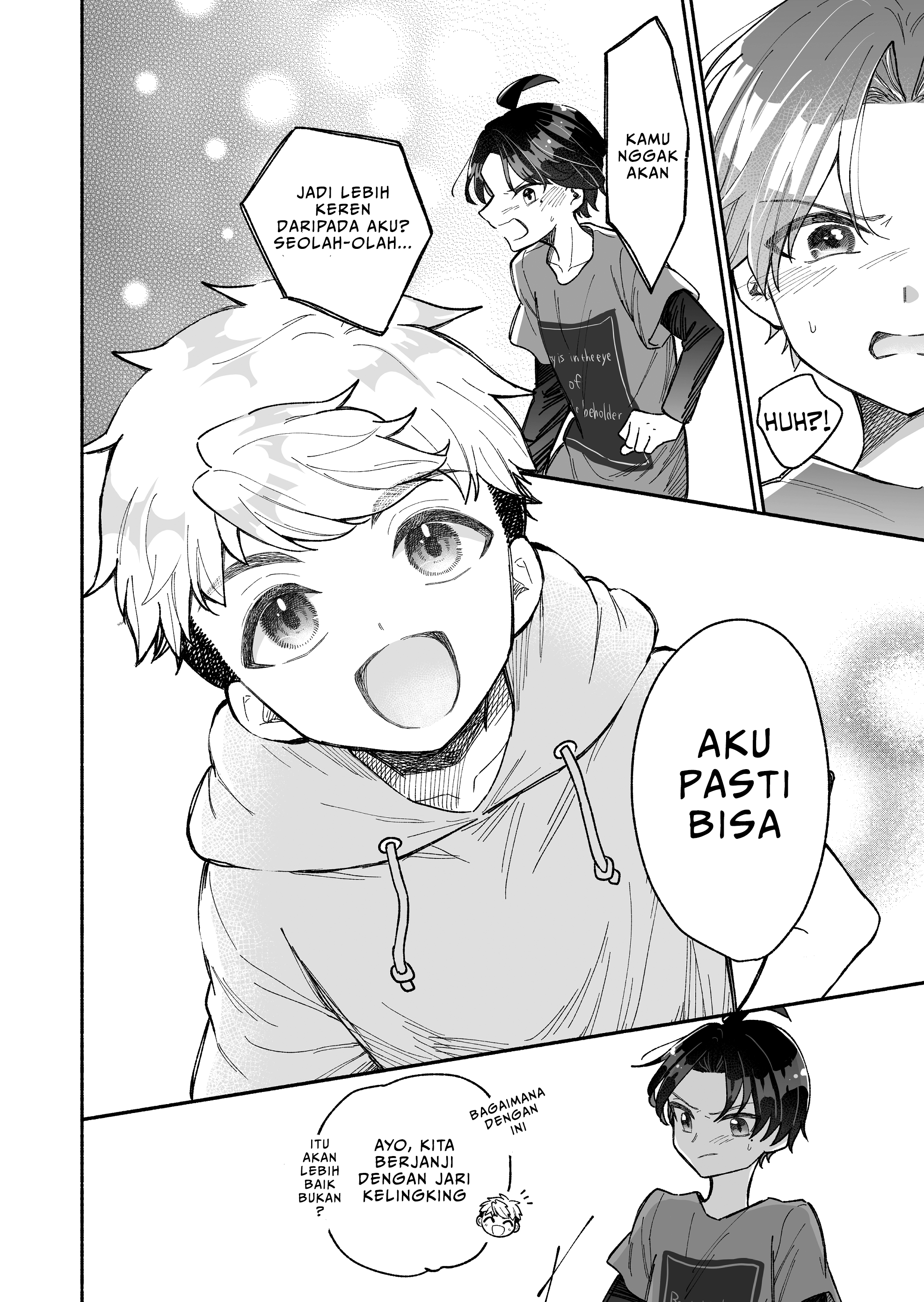 Kakkoii Onnanoko to 12 Centimeter no Yakusoku Chapter 1 - halaman 7