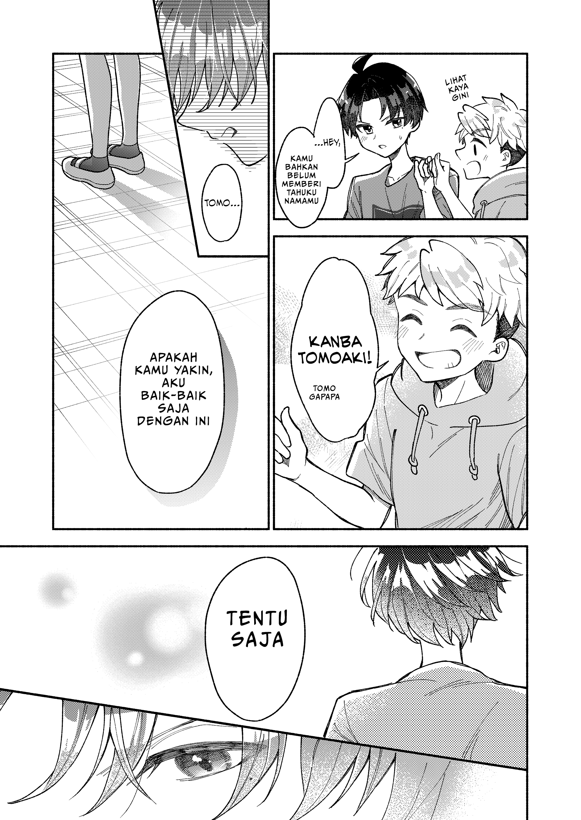Kakkoii Onnanoko to 12 Centimeter no Yakusoku Chapter 1 - halaman 8