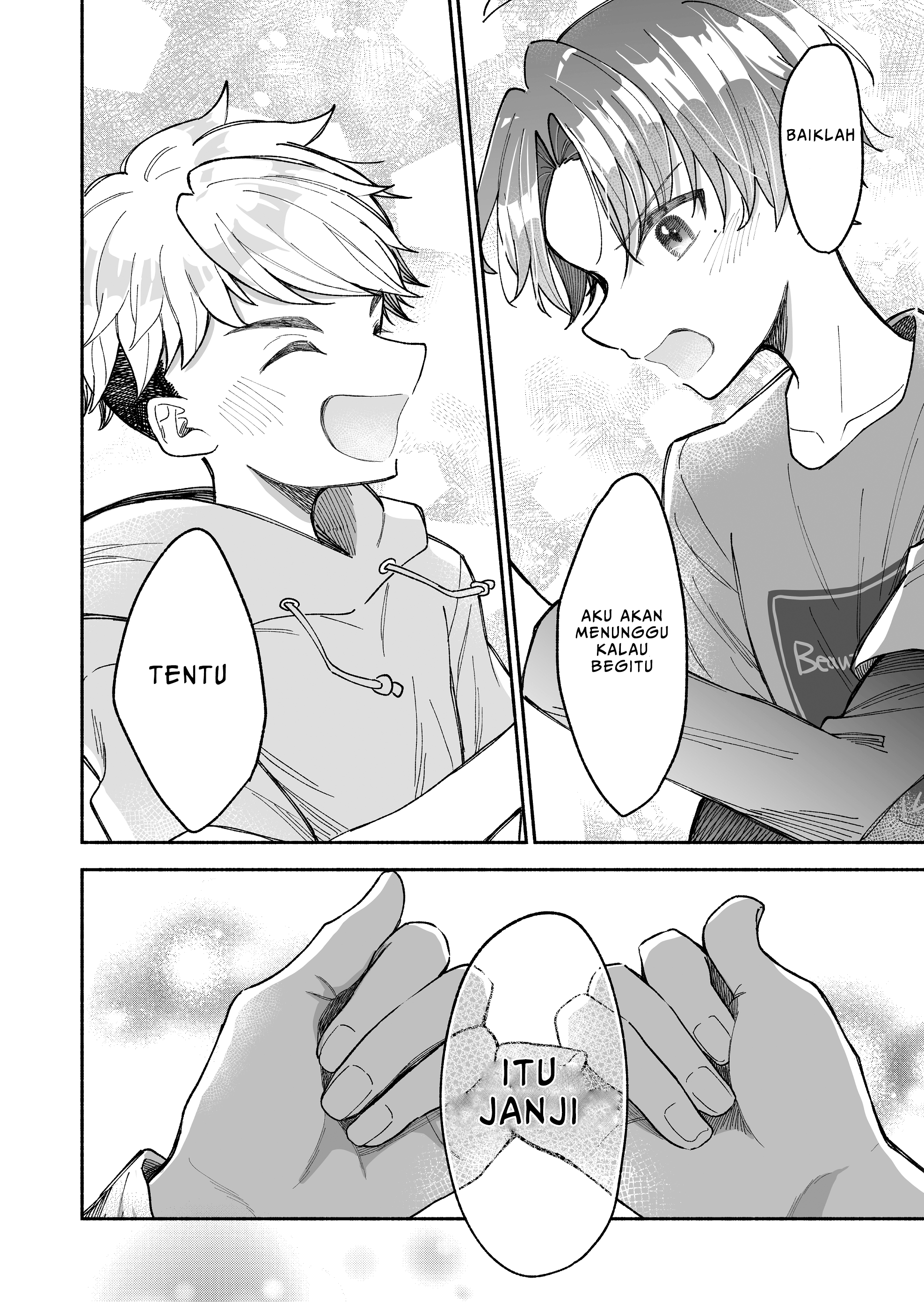 Kakkoii Onnanoko to 12 Centimeter no Yakusoku Chapter 1 - halaman 9