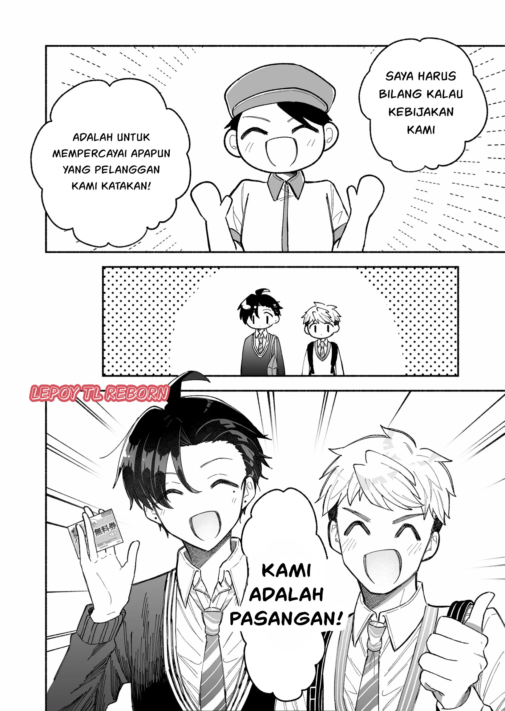 Kakkoii Onnanoko to 12 Centimeter no Yakusoku Chapter 4 - halaman 2