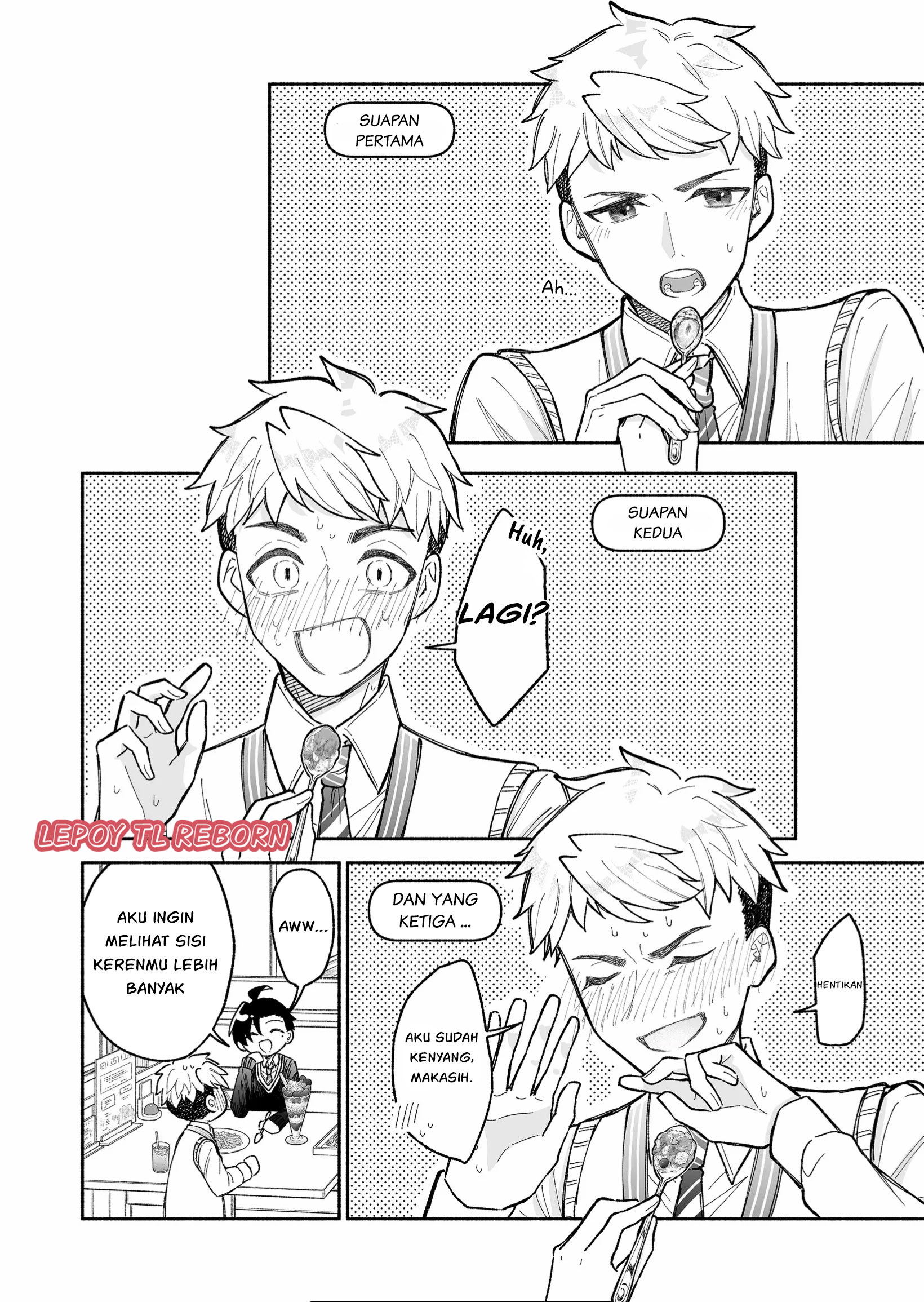 Kakkoii Onnanoko to 12 Centimeter no Yakusoku Chapter 4 - halaman 8