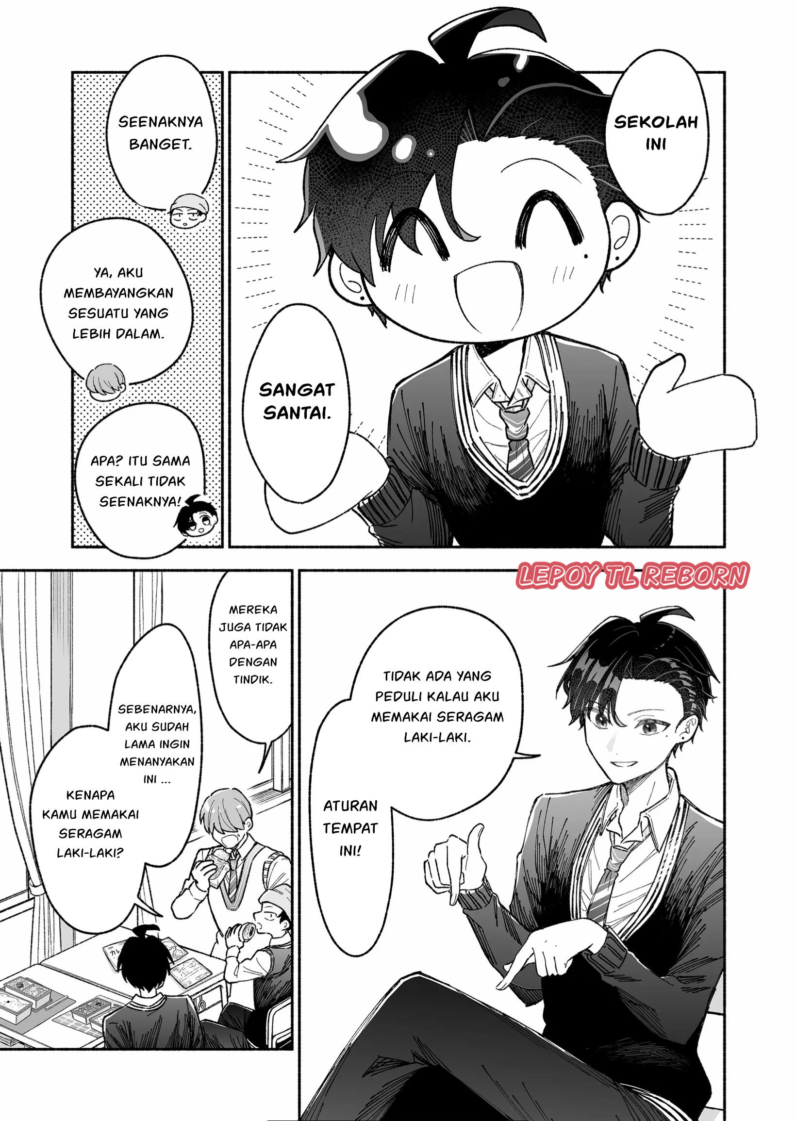 Kakkoii Onnanoko to 12 Centimeter no Yakusoku Chapter 5 - halaman 3