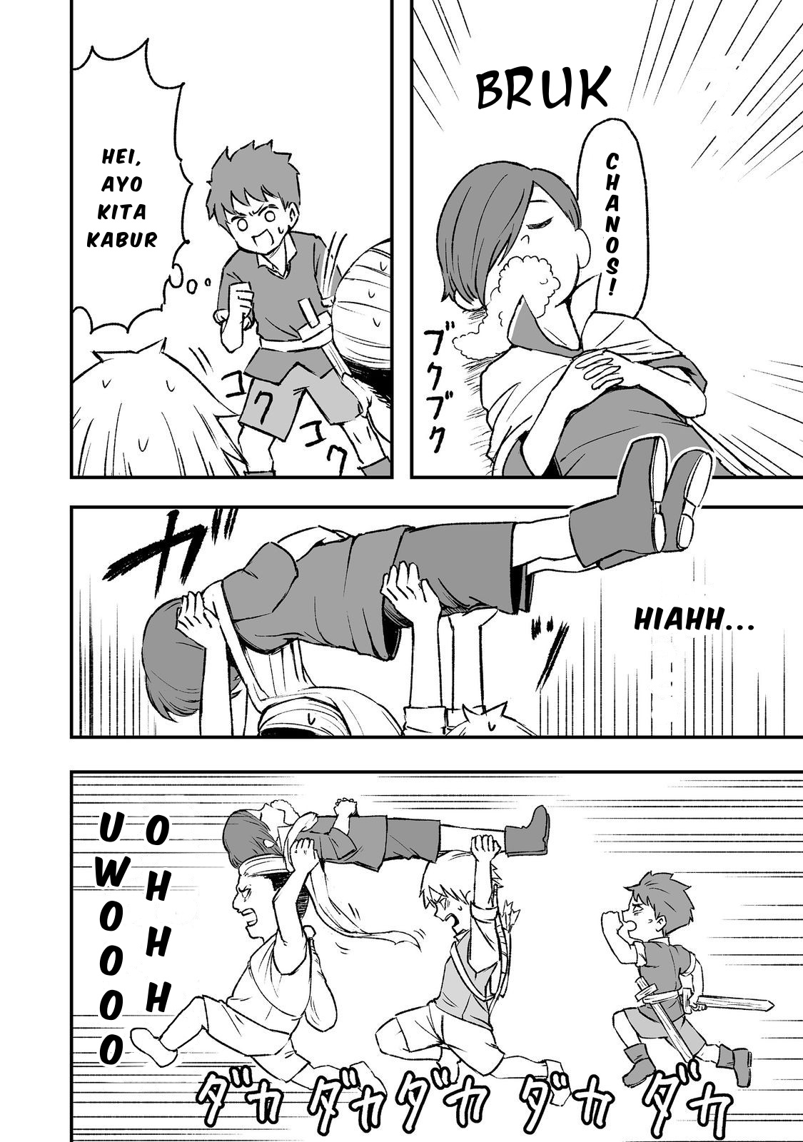 Kakure Tensei @comic Chapter 3 - halaman 23