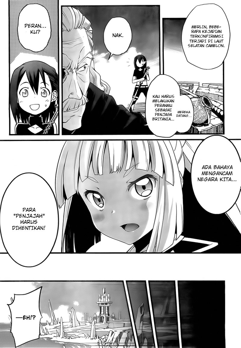 Kakusansei Million Arthur Gunjou no Sorcery Road Chapter 1 - halaman 14