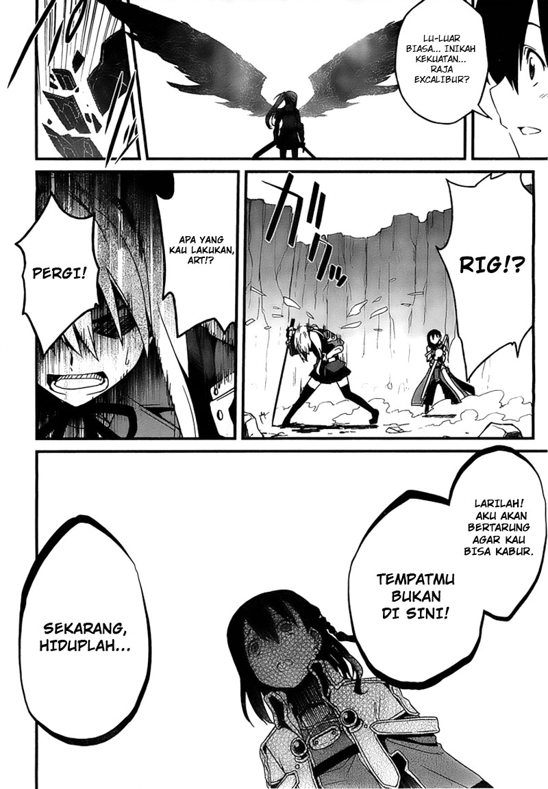 Kakusansei Million Arthur Gunjou no Sorcery Road Chapter 1 - halaman 28