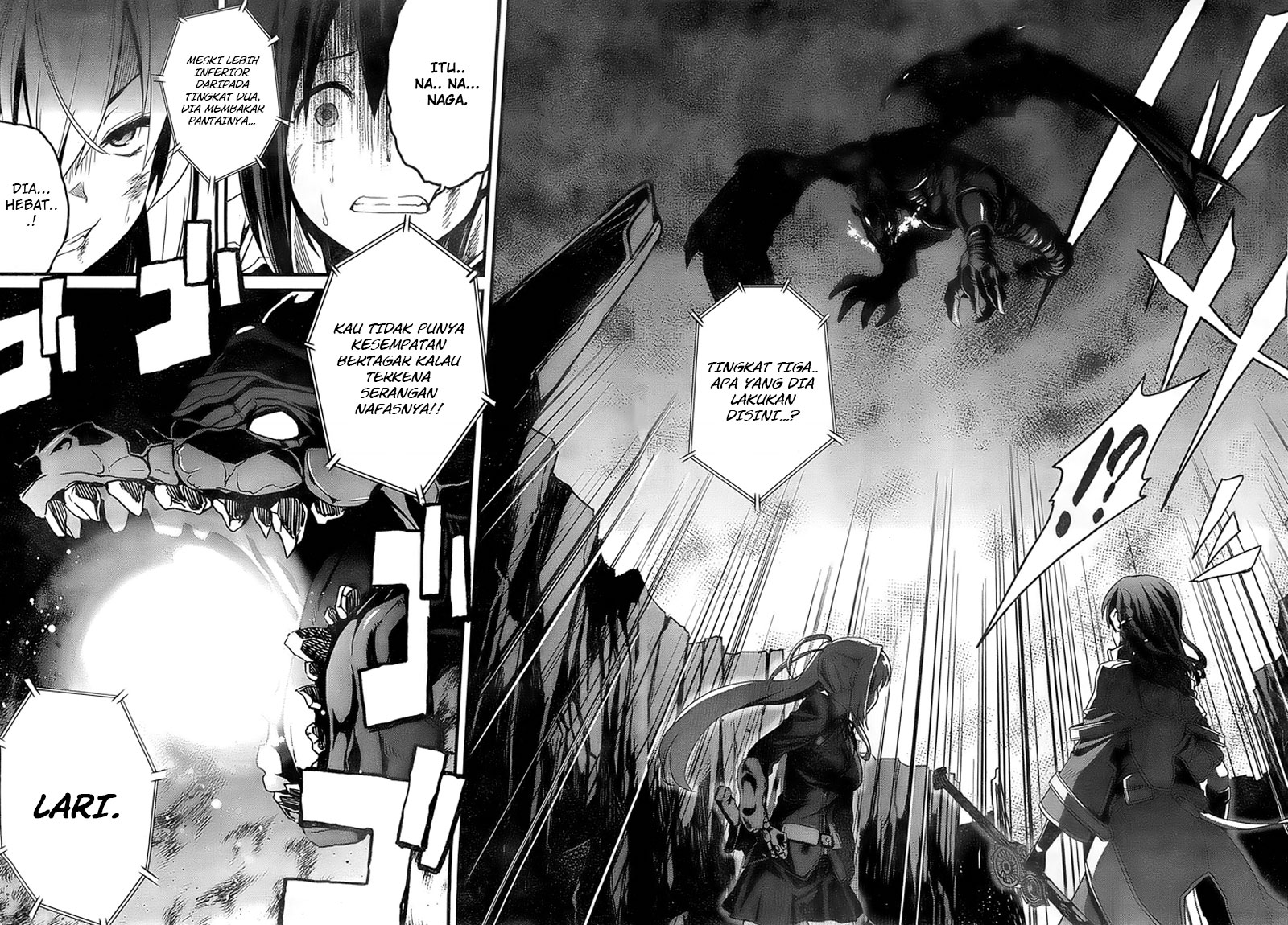 Kakusansei Million Arthur Gunjou no Sorcery Road Chapter 1 - halaman 48